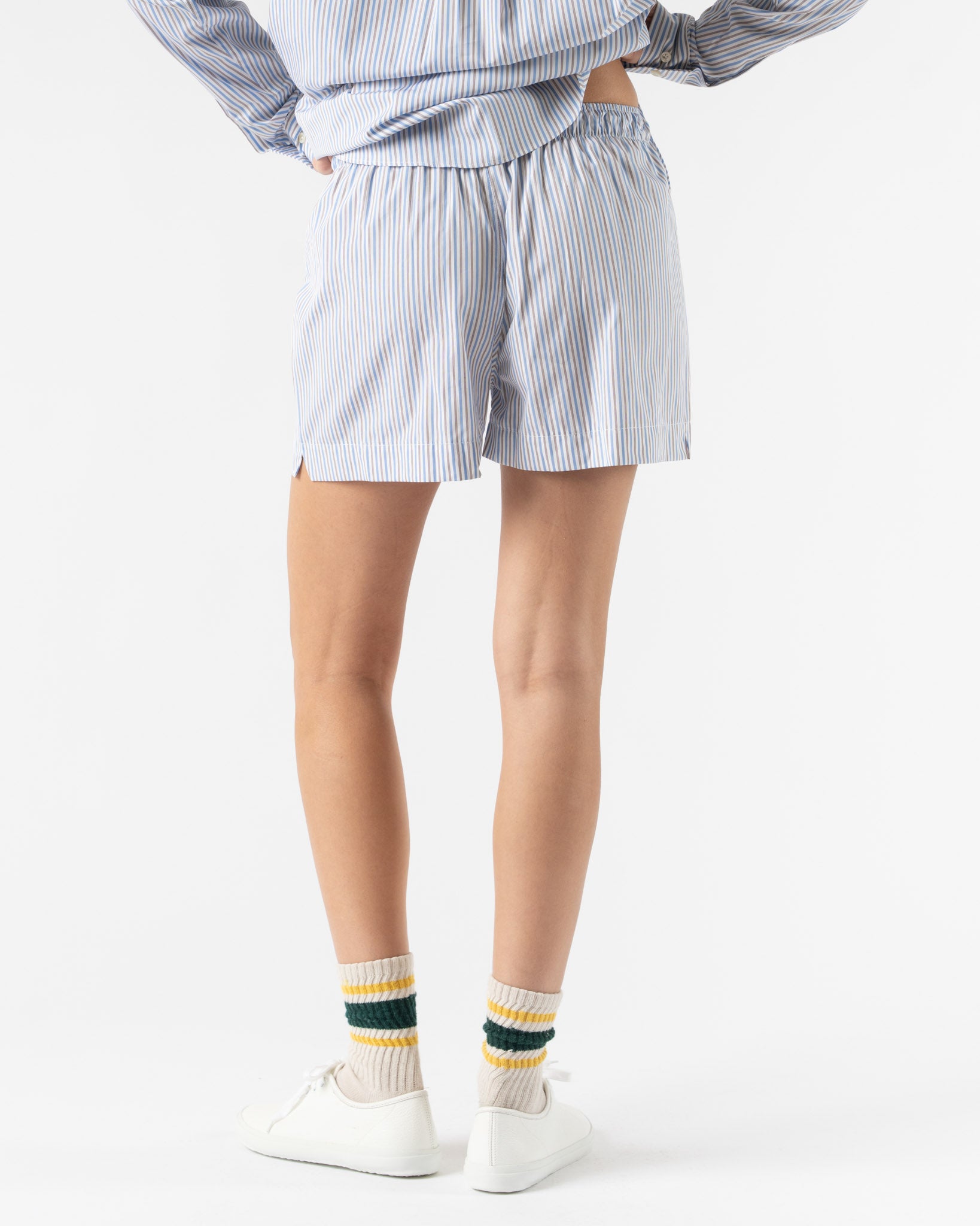 Comme Si La Boxer Classica in Ledger Stripe