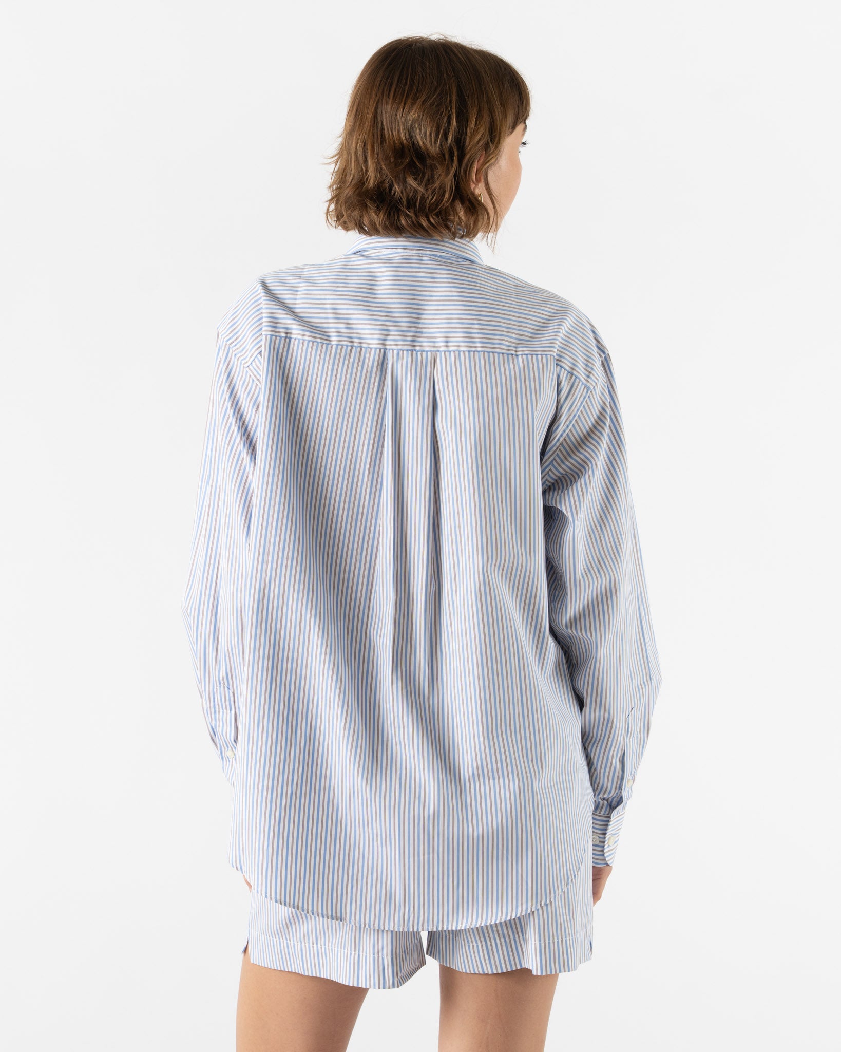 Comme Si La Shirt Classica in Ledger Stripe