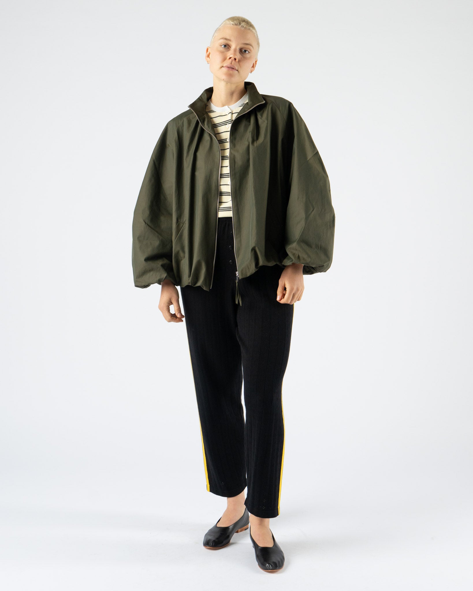 Cordera Balloon Jacket in Forest Green
