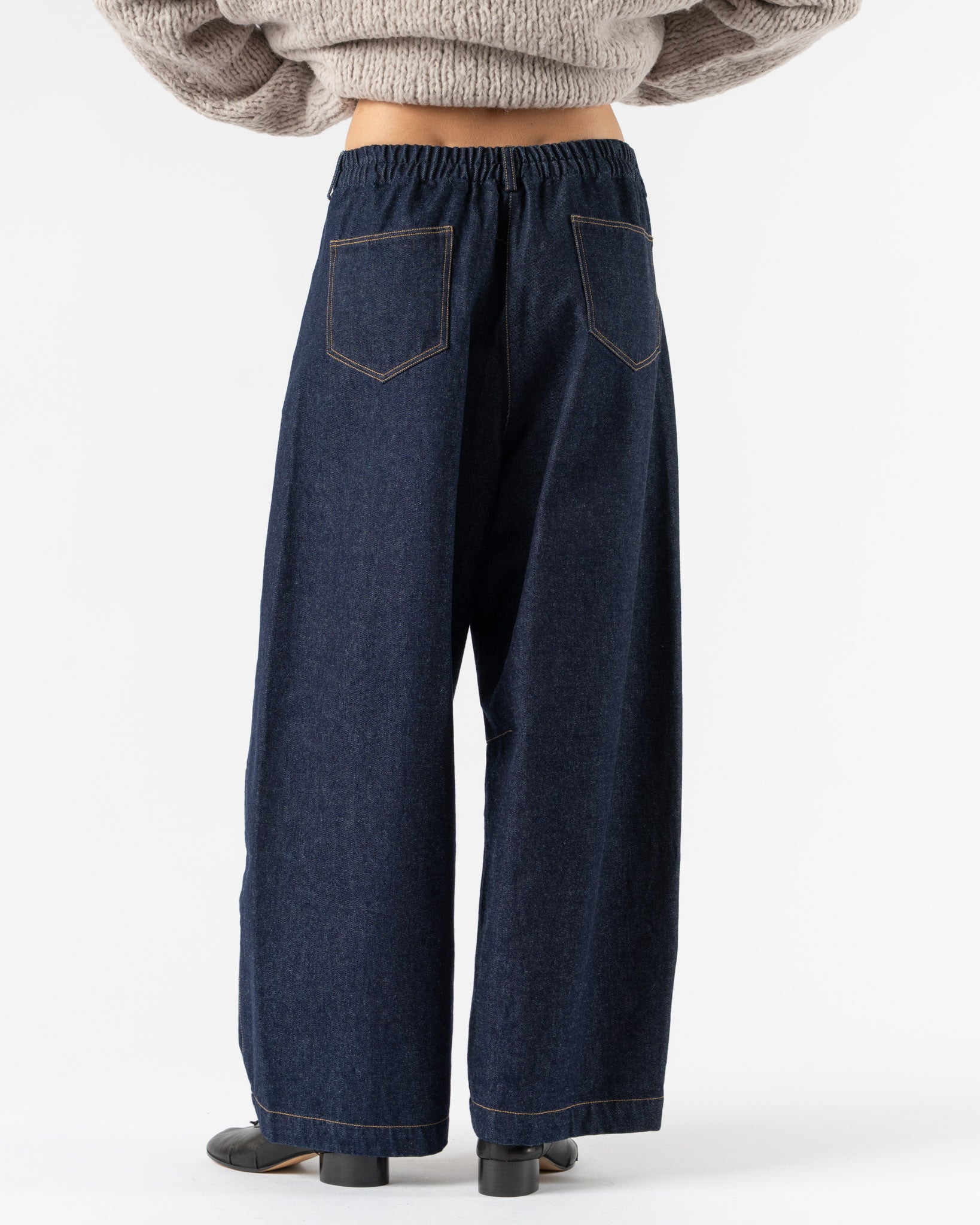 Cordera Curved Baggy Jeans