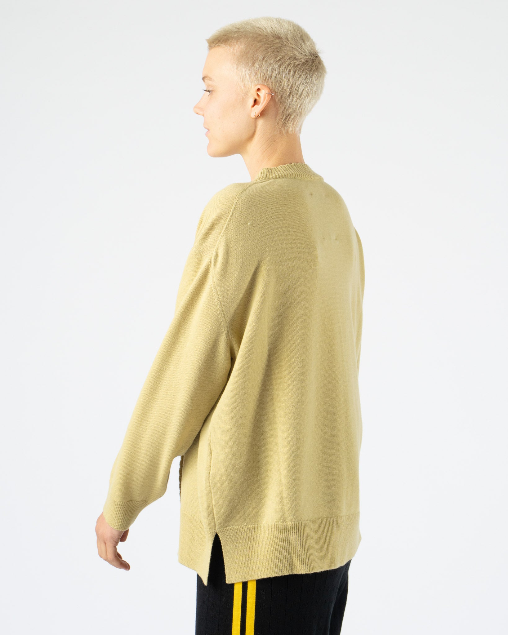 Cordera Merino Wool Classic Cardigan in Butter