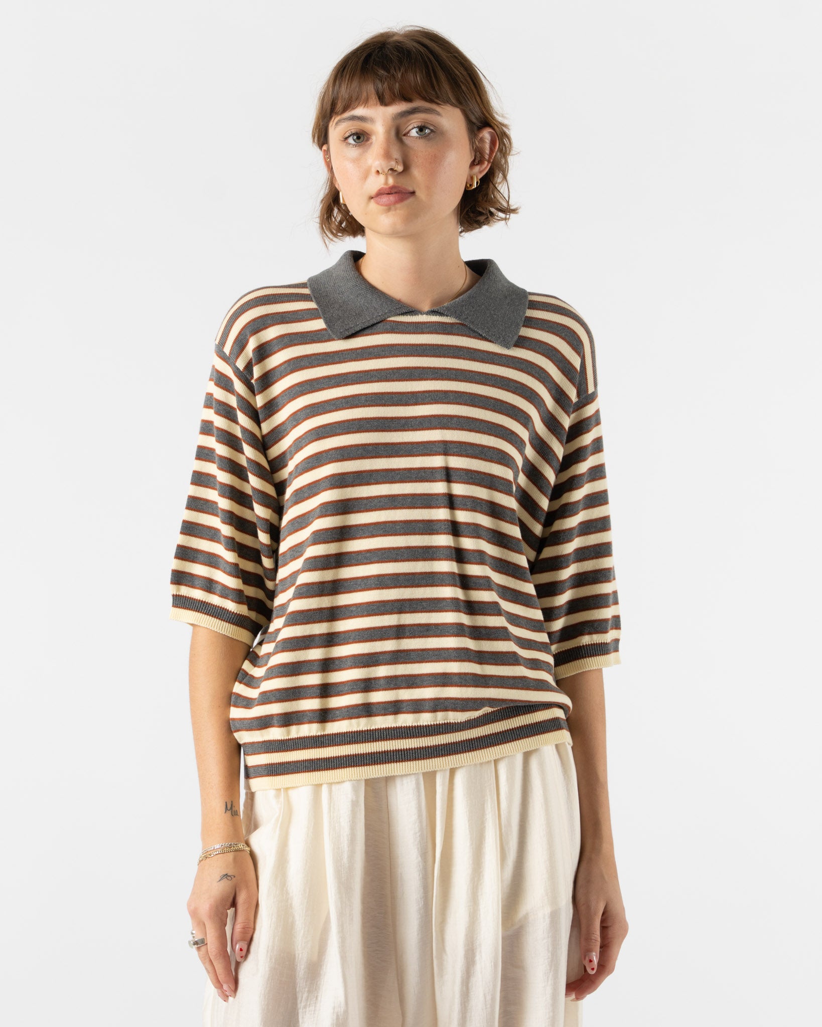 Cordera Organic Cotton Striped Polo