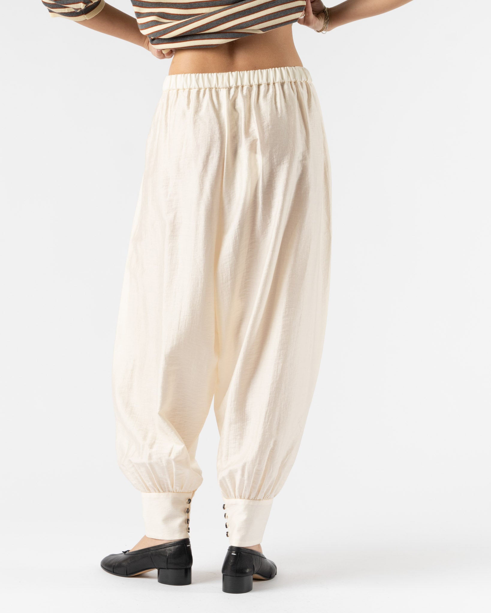Cordera Sarouel Trousers in Marfil