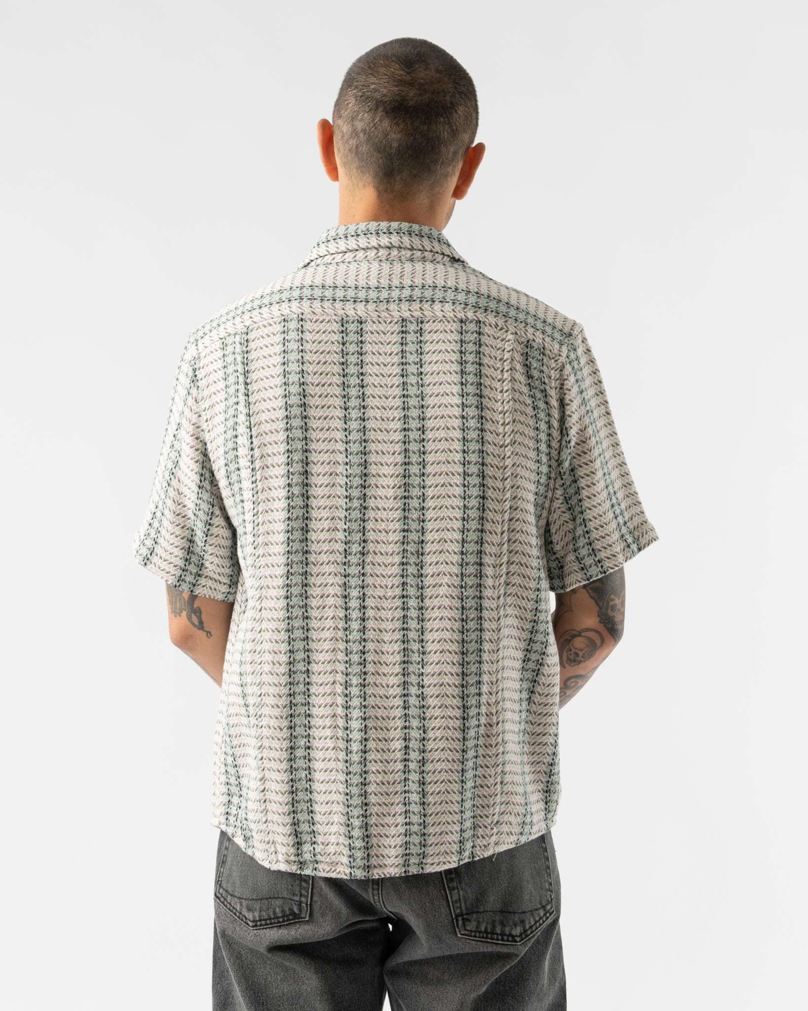 Corridor Riverside SS Camp Shirt in Natural