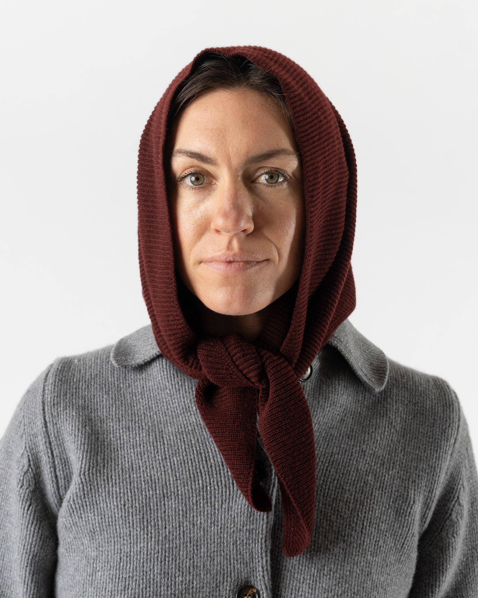 &Daughter Fionn Foulard in Burgundy