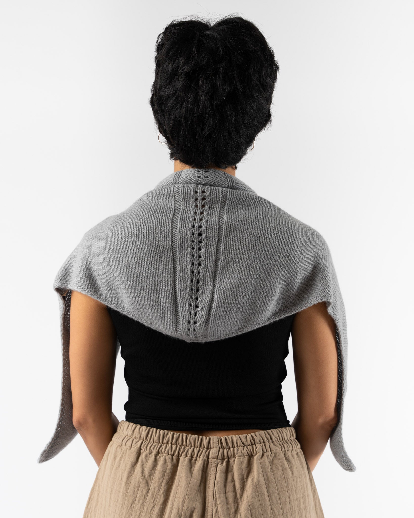Dawson Street Grey Bandana Scarf