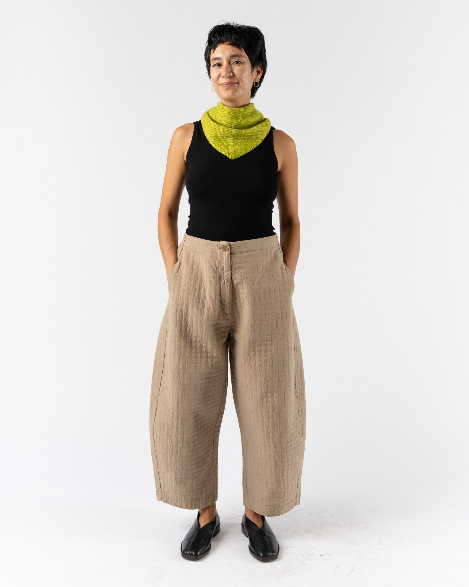Dawson Street Chartreuse Bandana Scarf