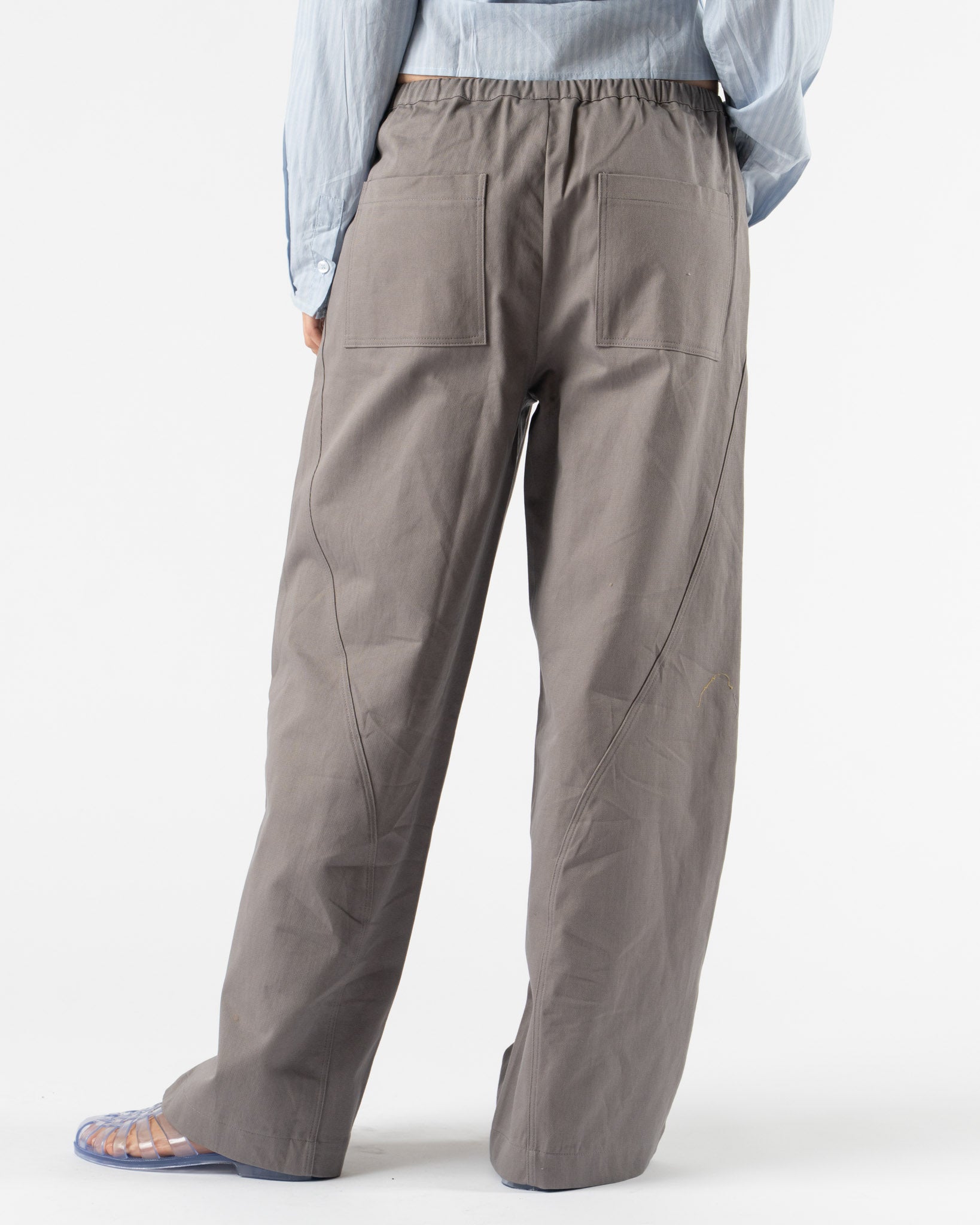 Deiji Studios Curve Pant in Lavender Smoke