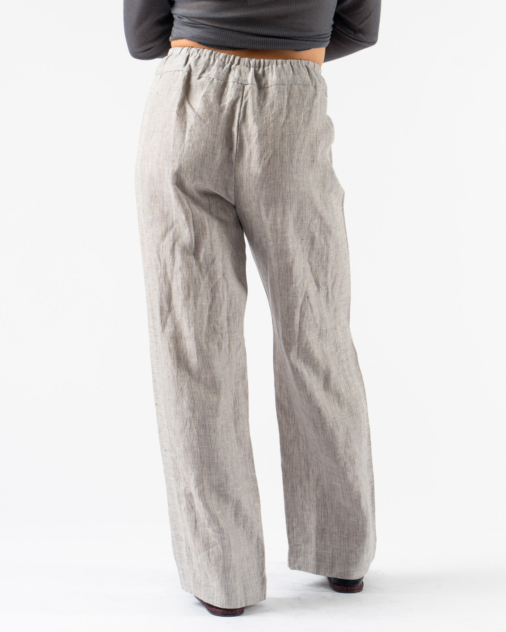 Deiji Studios Double Layer Pant in Sky Stripe