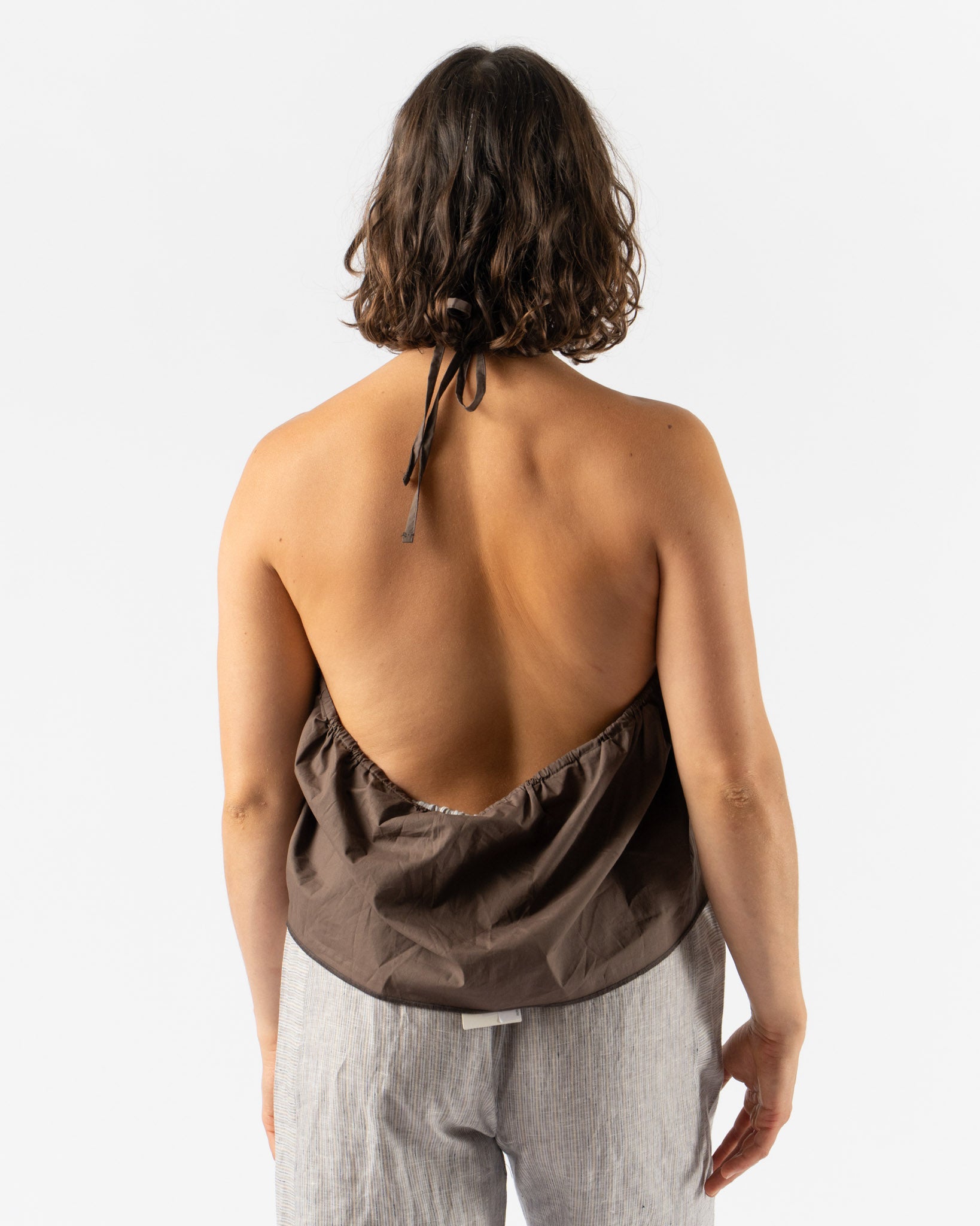 Deiji Studios Napkin Top in Chocolate