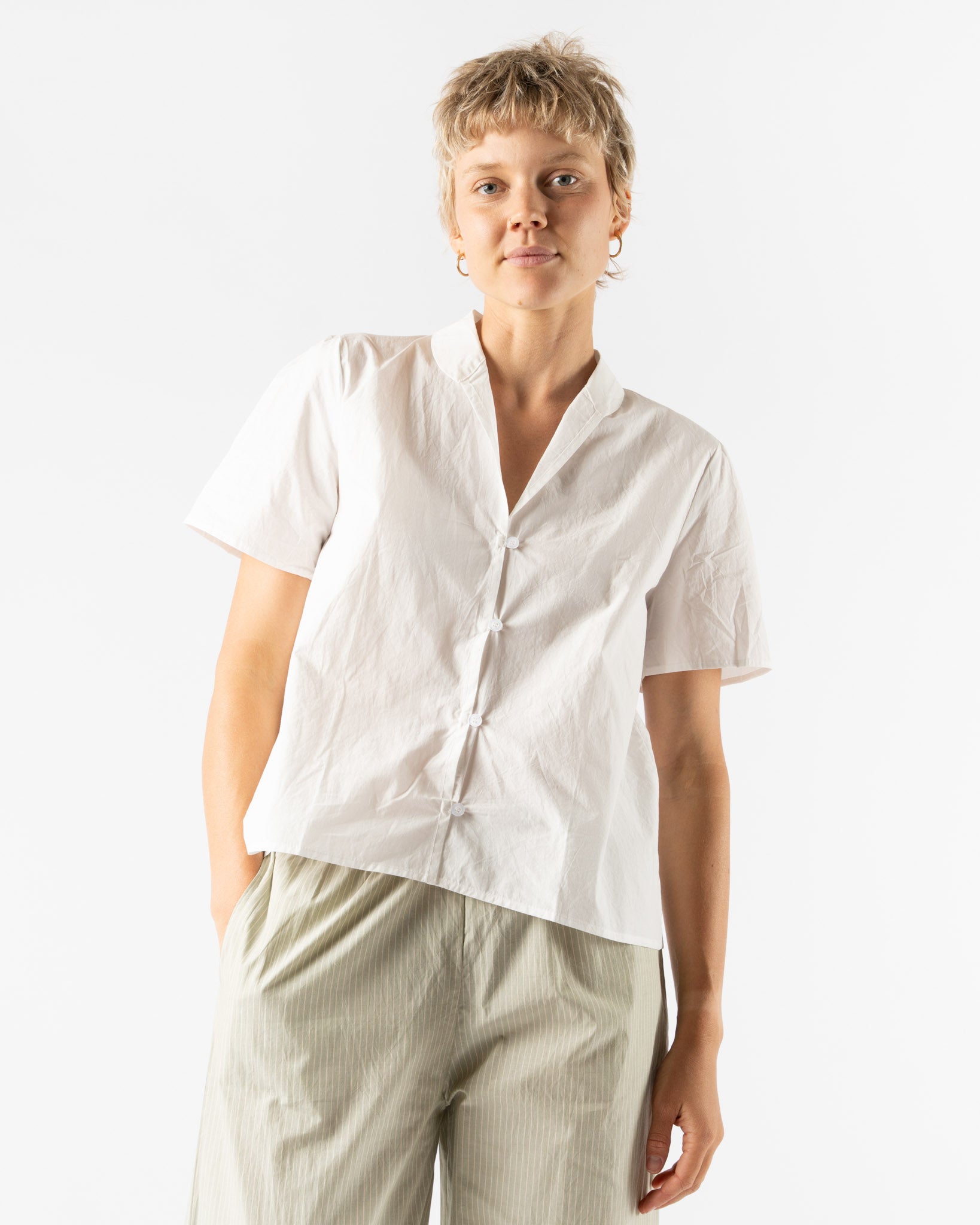 Deiji Studios Sails Top in White