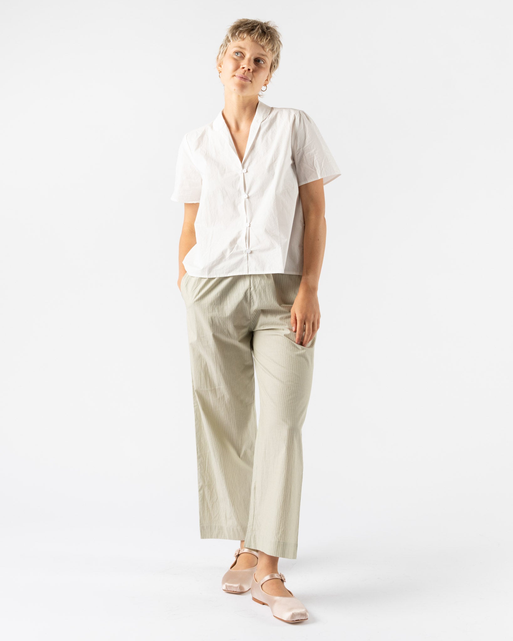 Deiji Studios Sails Top in White