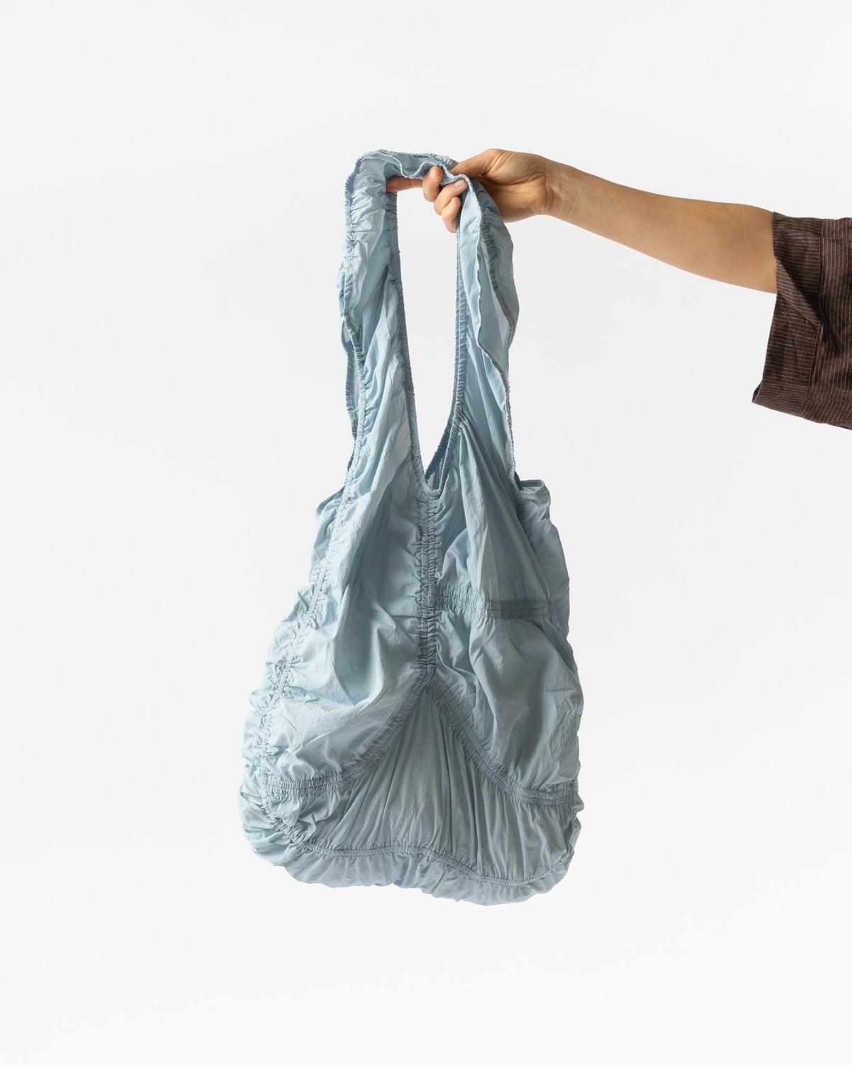 Deiji Studios Parachute Bag in Baby Blue Curated at Jake and Jones