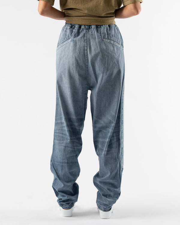 Dr. Collectors P70 Pleated Easy Pant in Sunfaded Denim