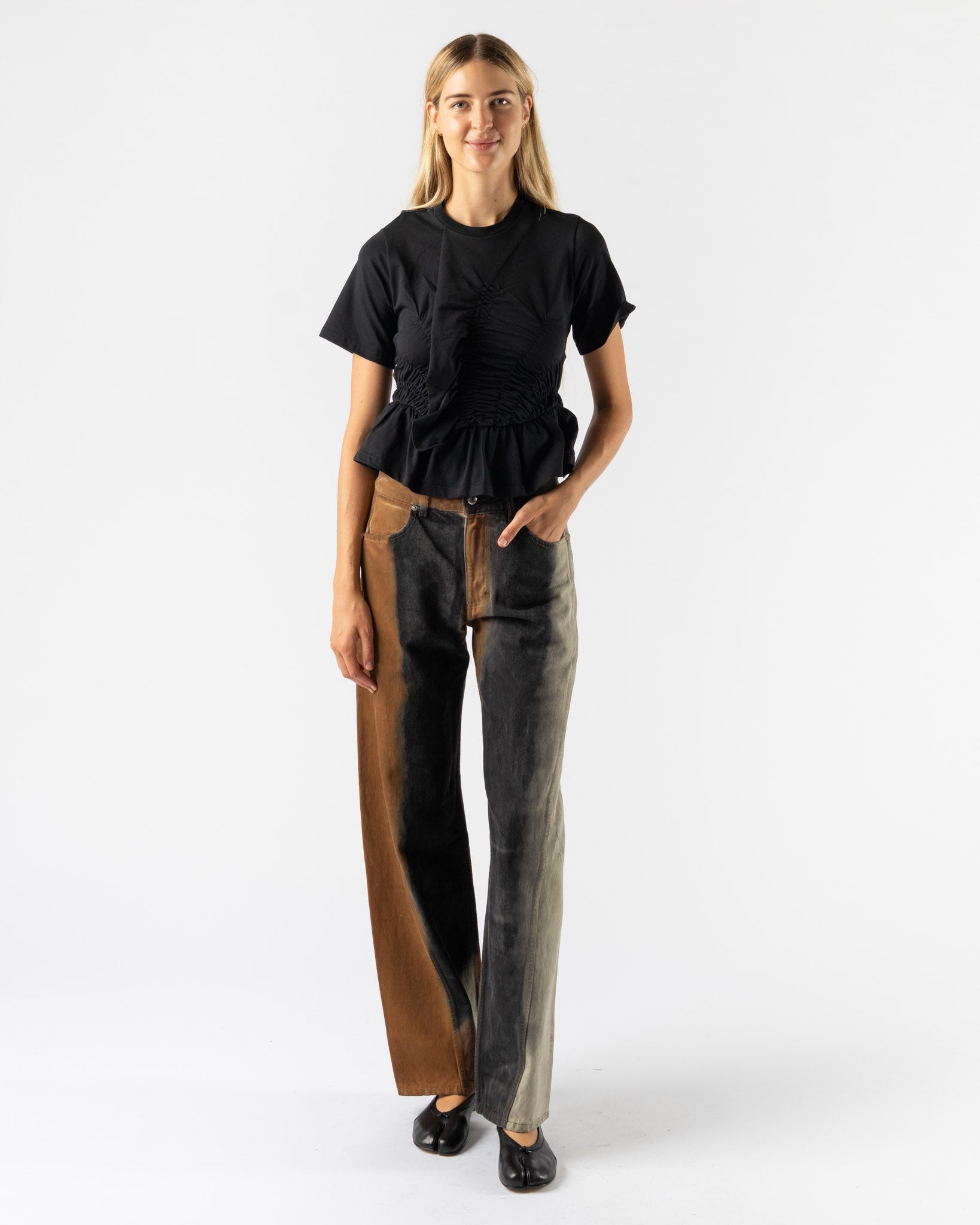 Eckhaus Latta Bend Jean in Pigment