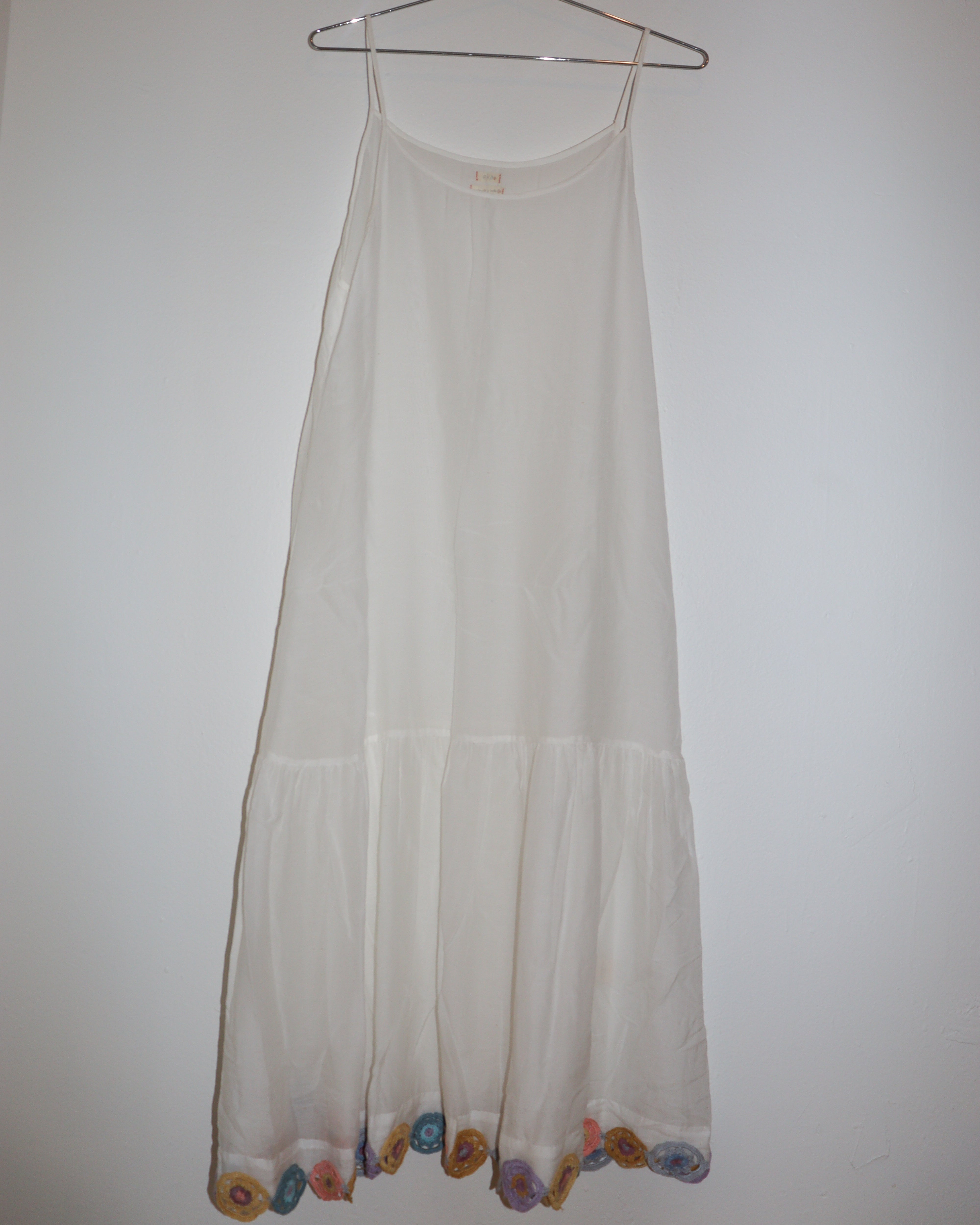 Pre-owned: Eka India Embroidered Seam Dress
