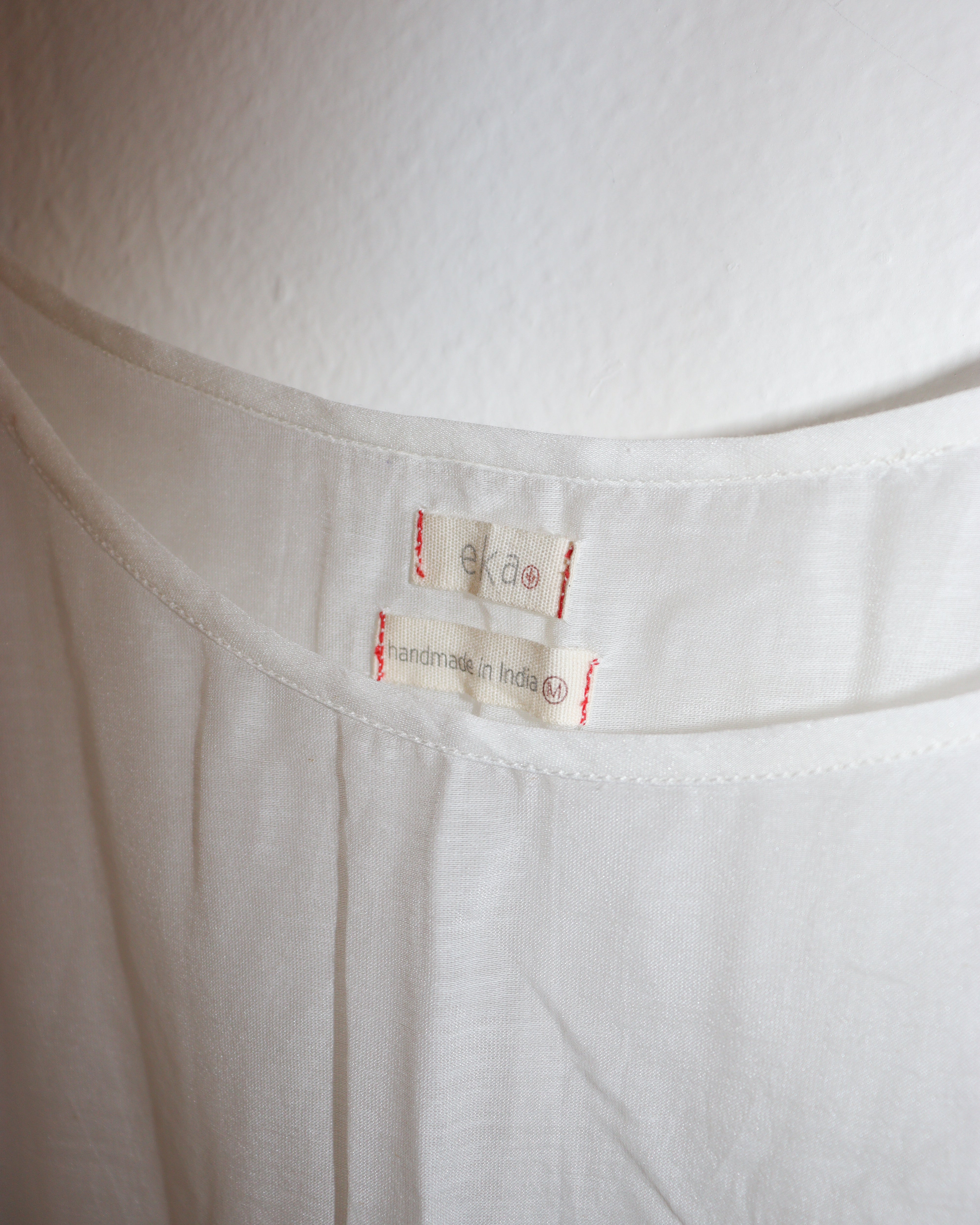 Pre-owned: Eka India Embroidered Seam Dress