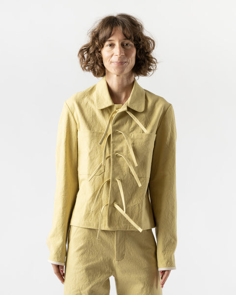 ELEPH Bo Jacket in Mustard Curated at Jake and Jones