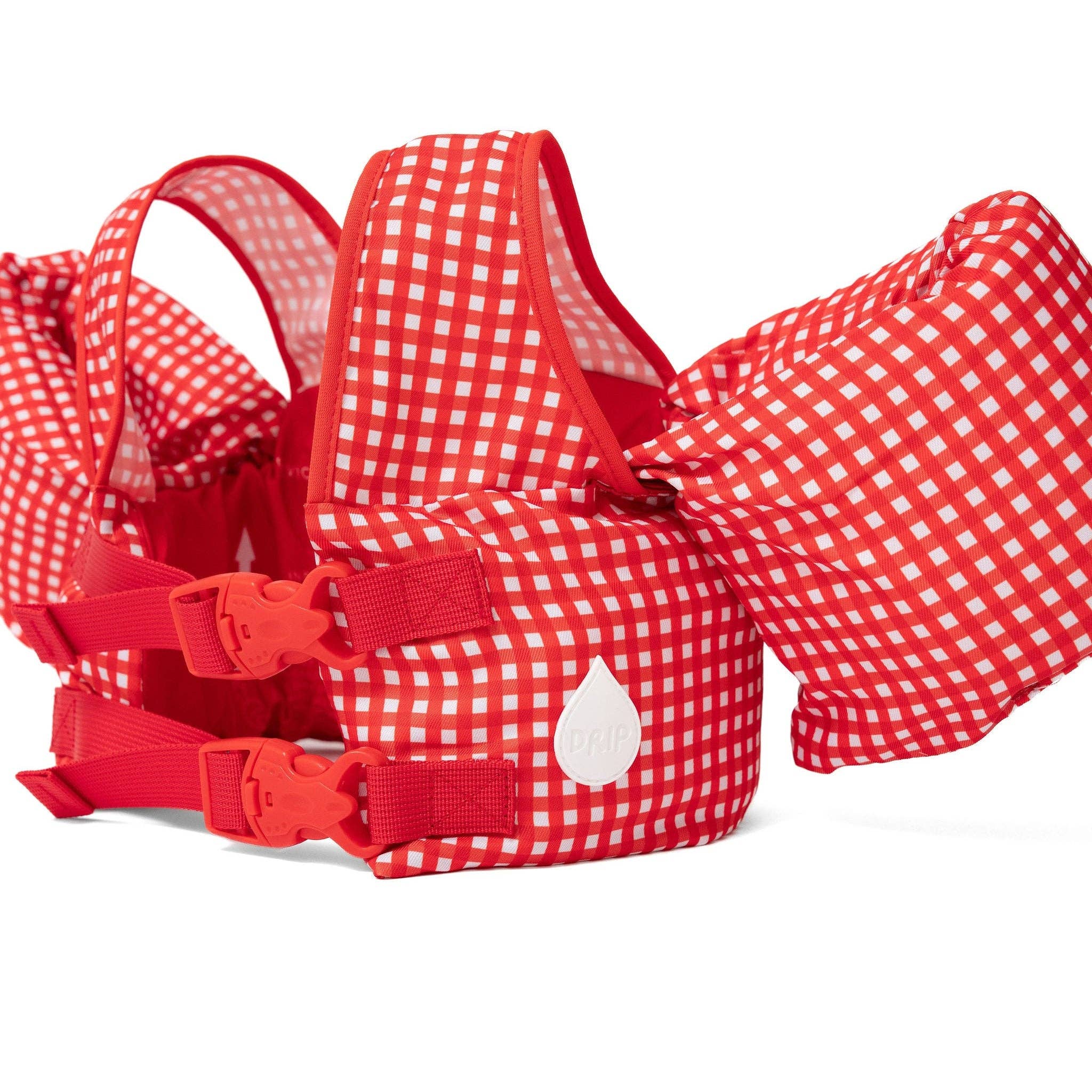 Drip Floats Red Gingham Kids Float
