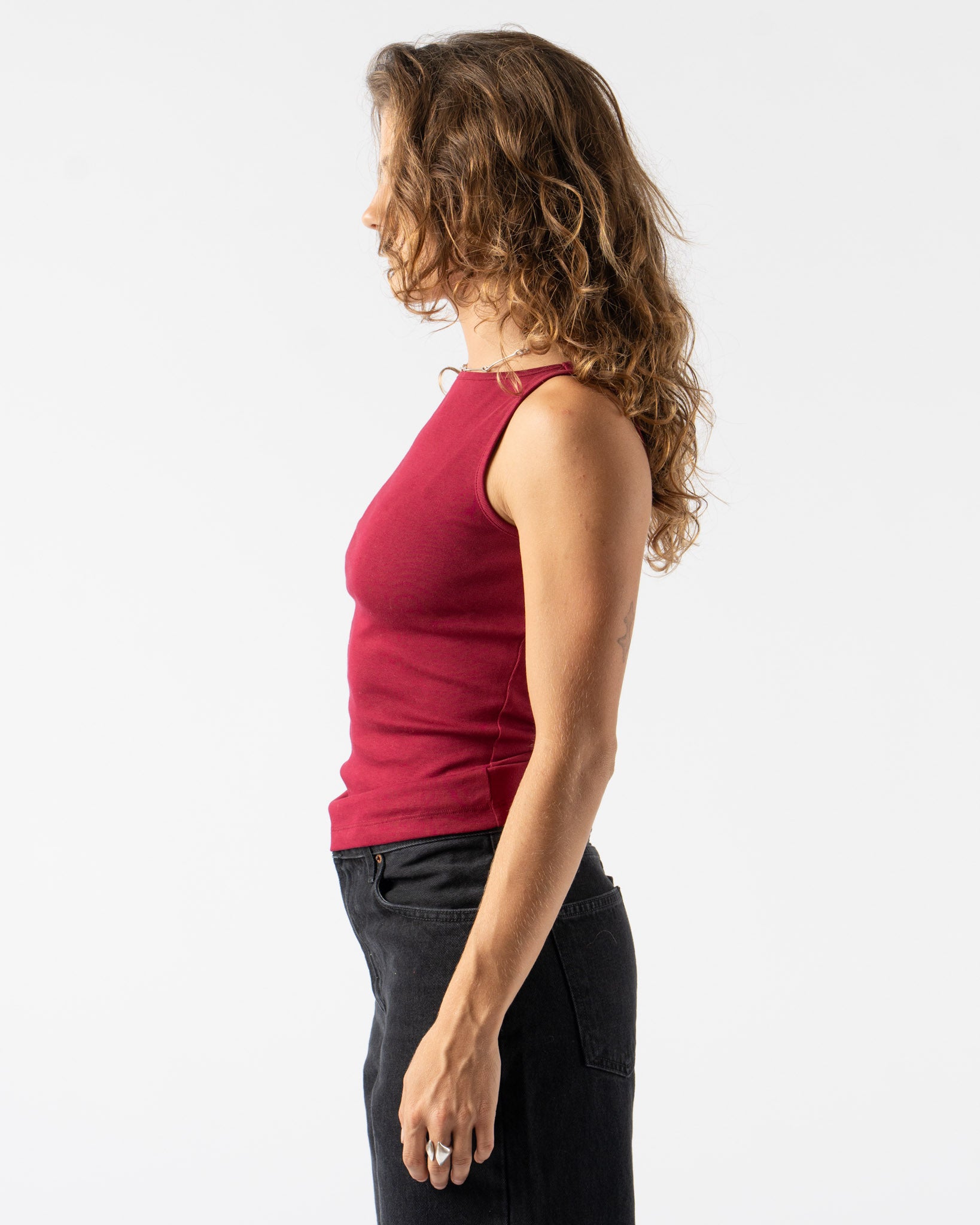 FLORE FLORE Timmi Tank in Cherry