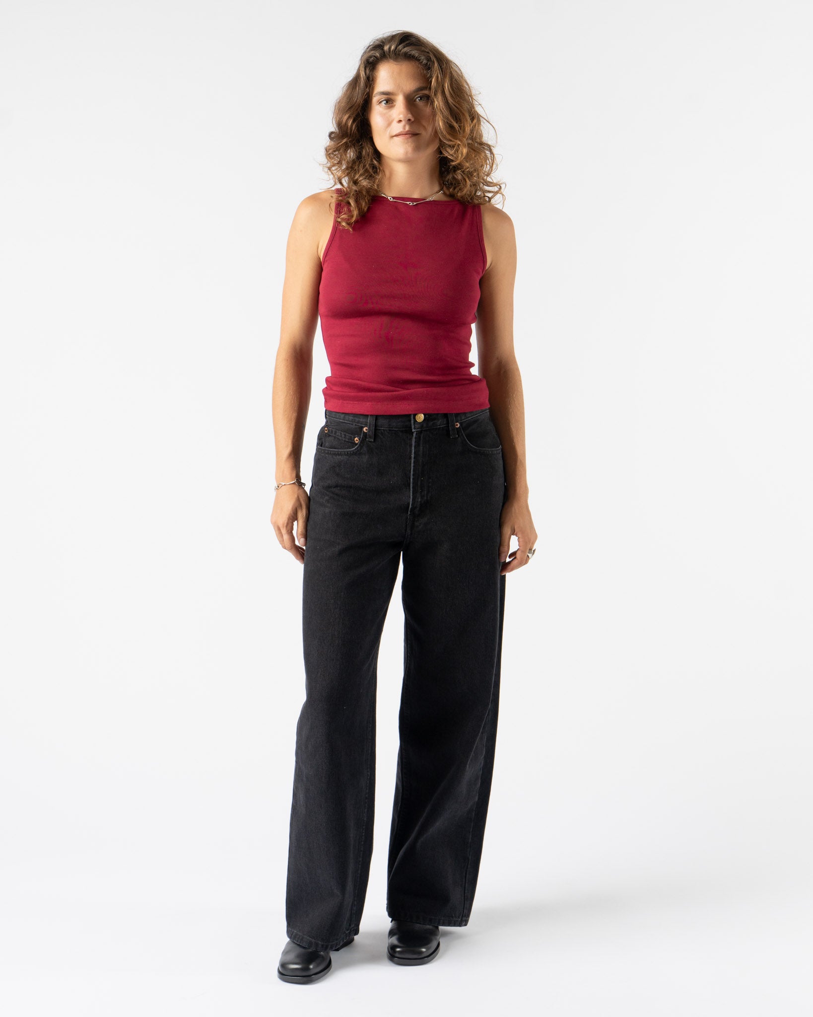 FLORE FLORE Timmi Tank in Cherry