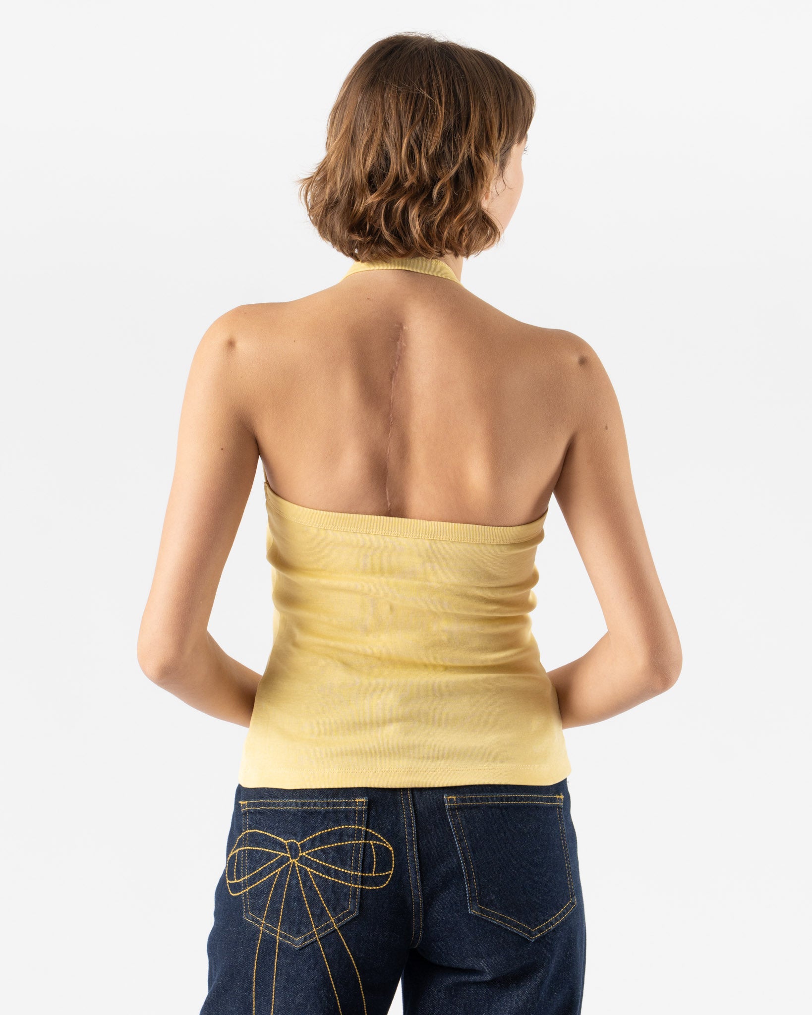 FLORE FLORE Angie Tank in Straw