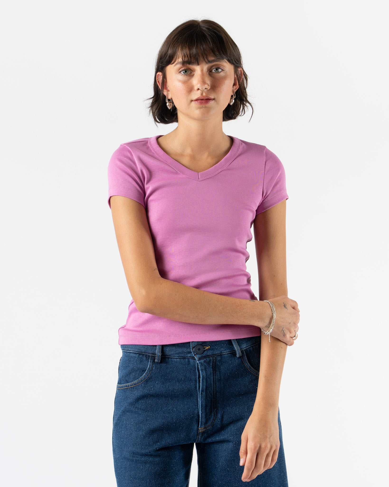FLORE FLORE Jill Baby Tee in Crocus