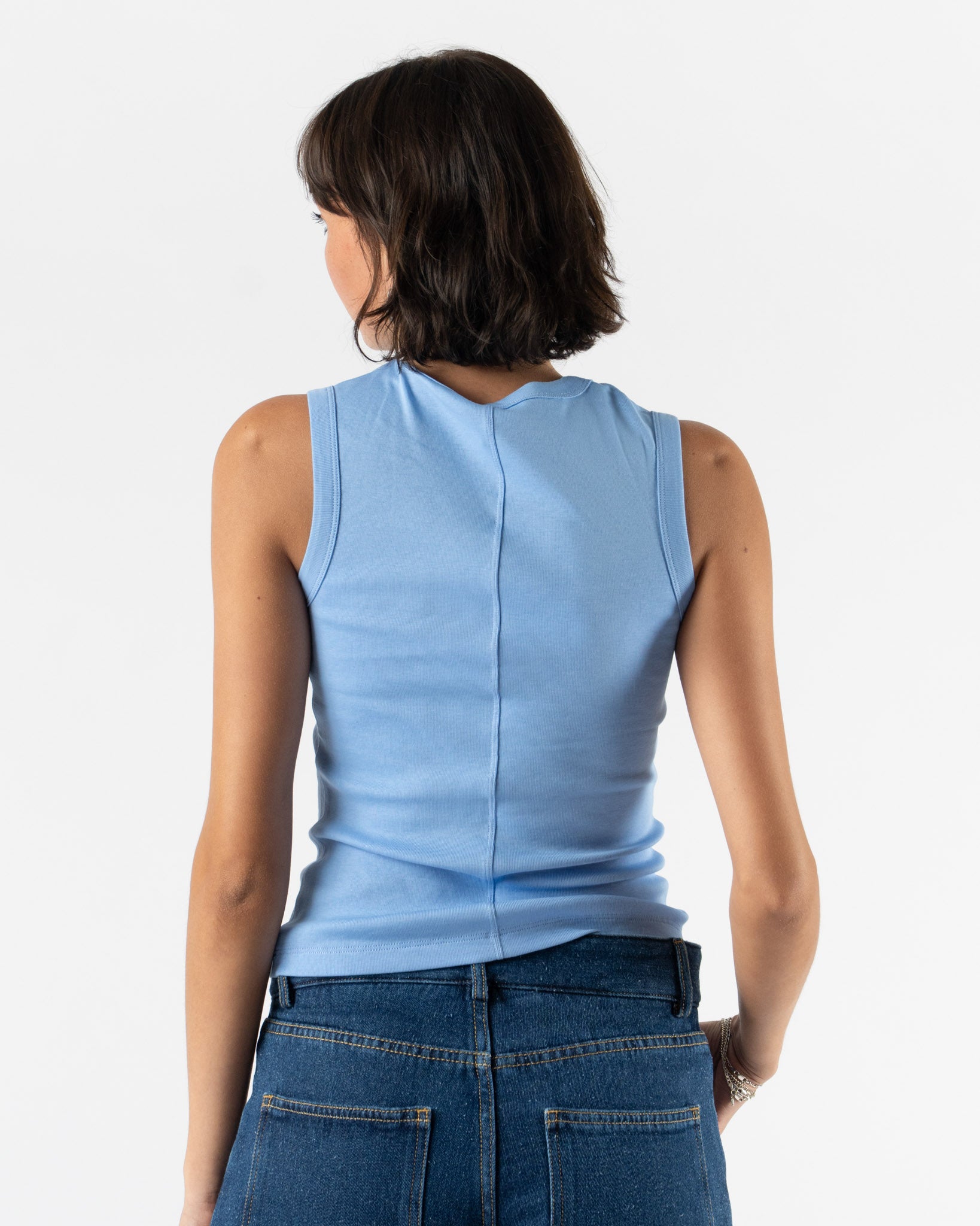 FLORE FLORE Jill Tank in Baby Blue