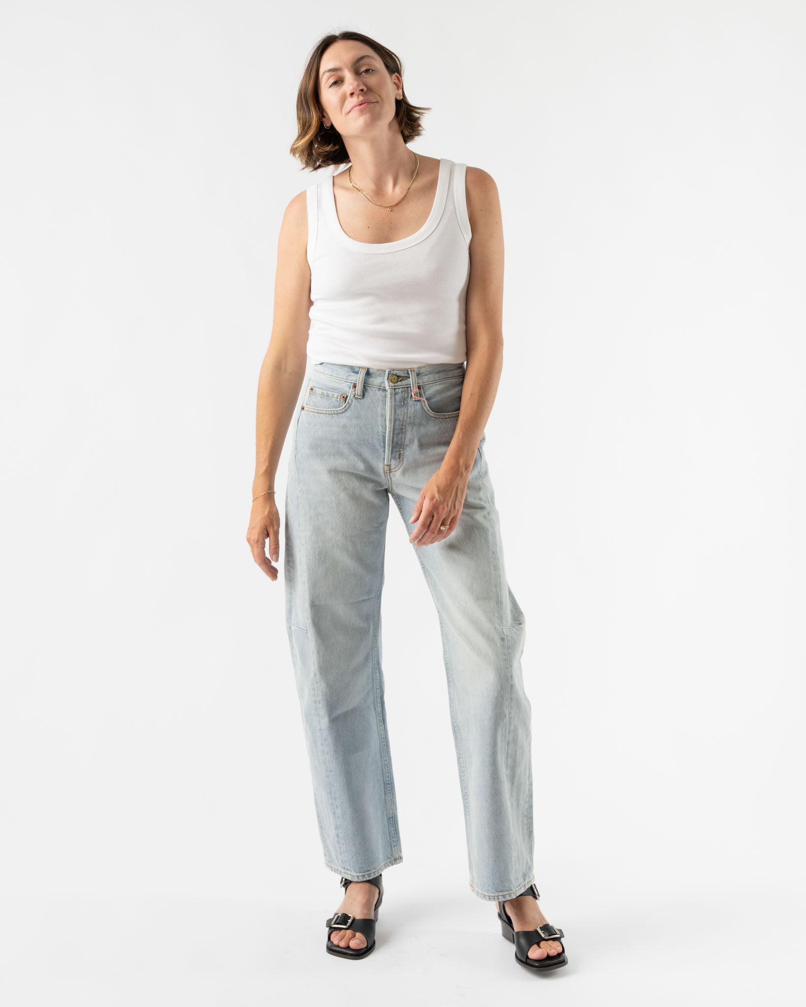 FLORE FLORE Hillie Tank in White