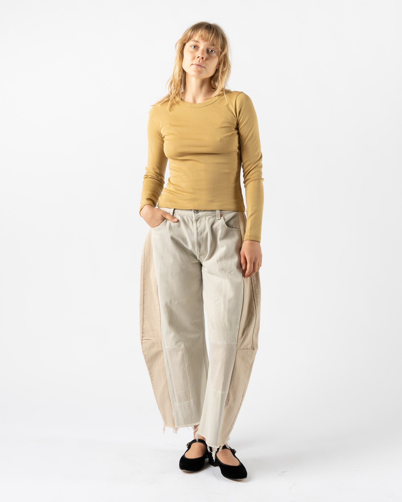 FLORE FLORE Max Tee in Tan