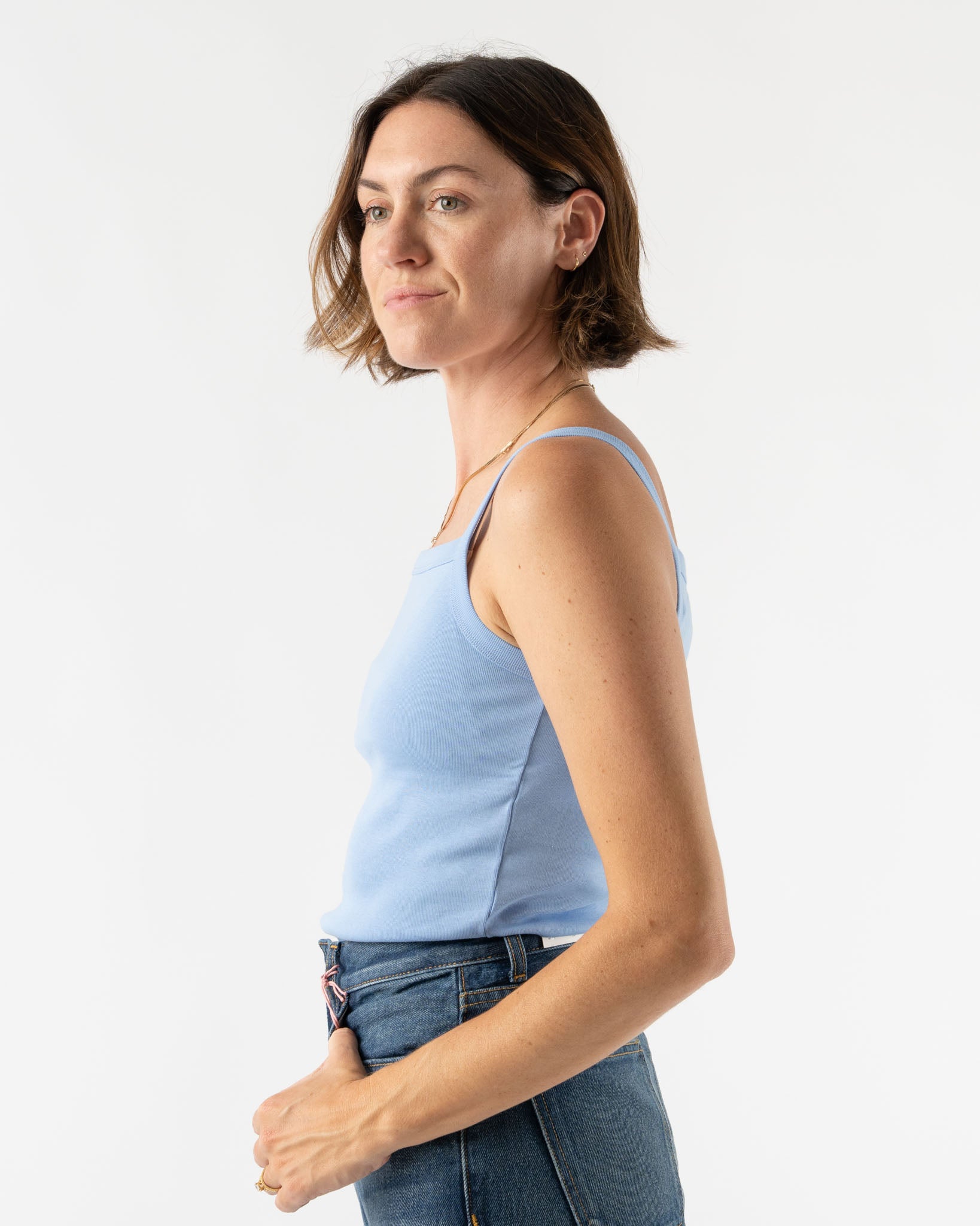 FLORE FLORE May Cami in Baby Blue