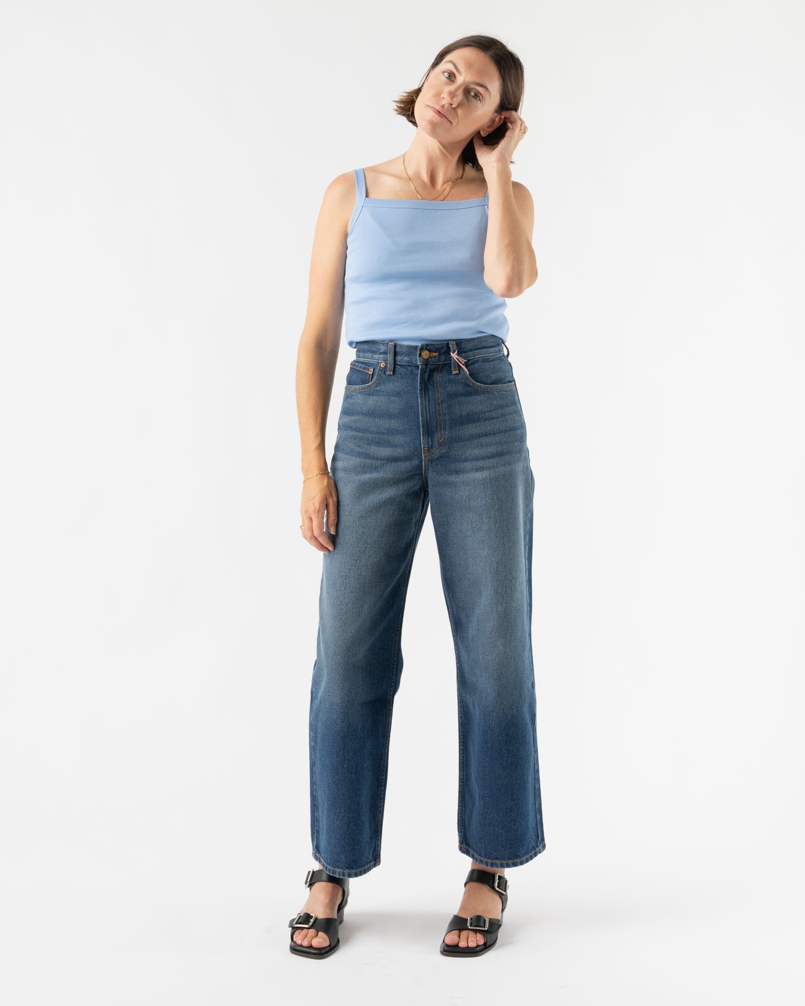 FLORE FLORE May Cami in Baby Blue