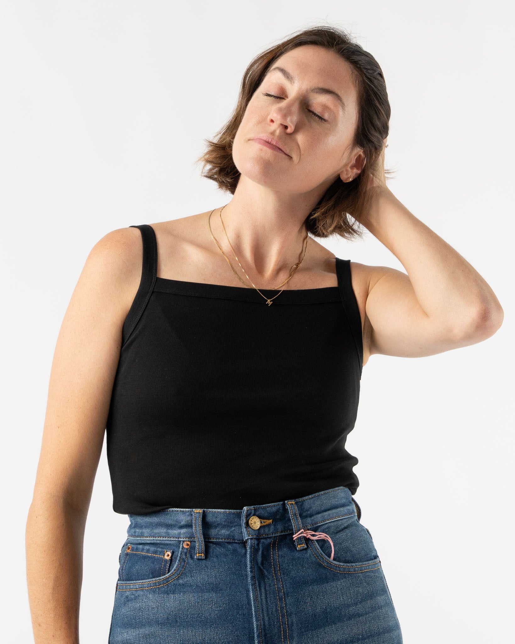 FLORE FLORE May Cami in Black
