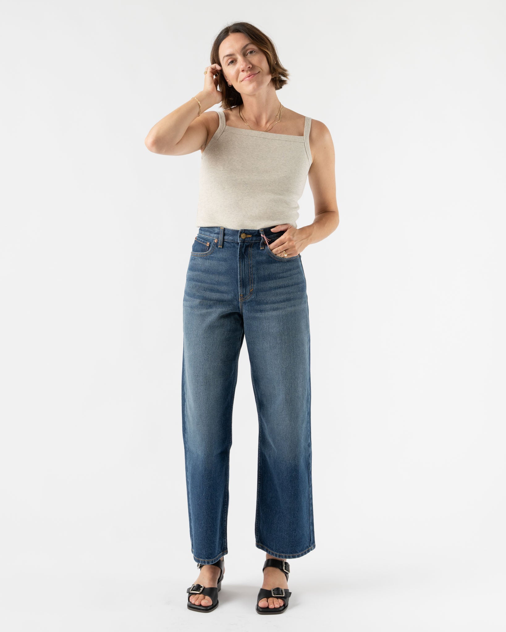 FLORE FLORE May Cami in Heather Grey