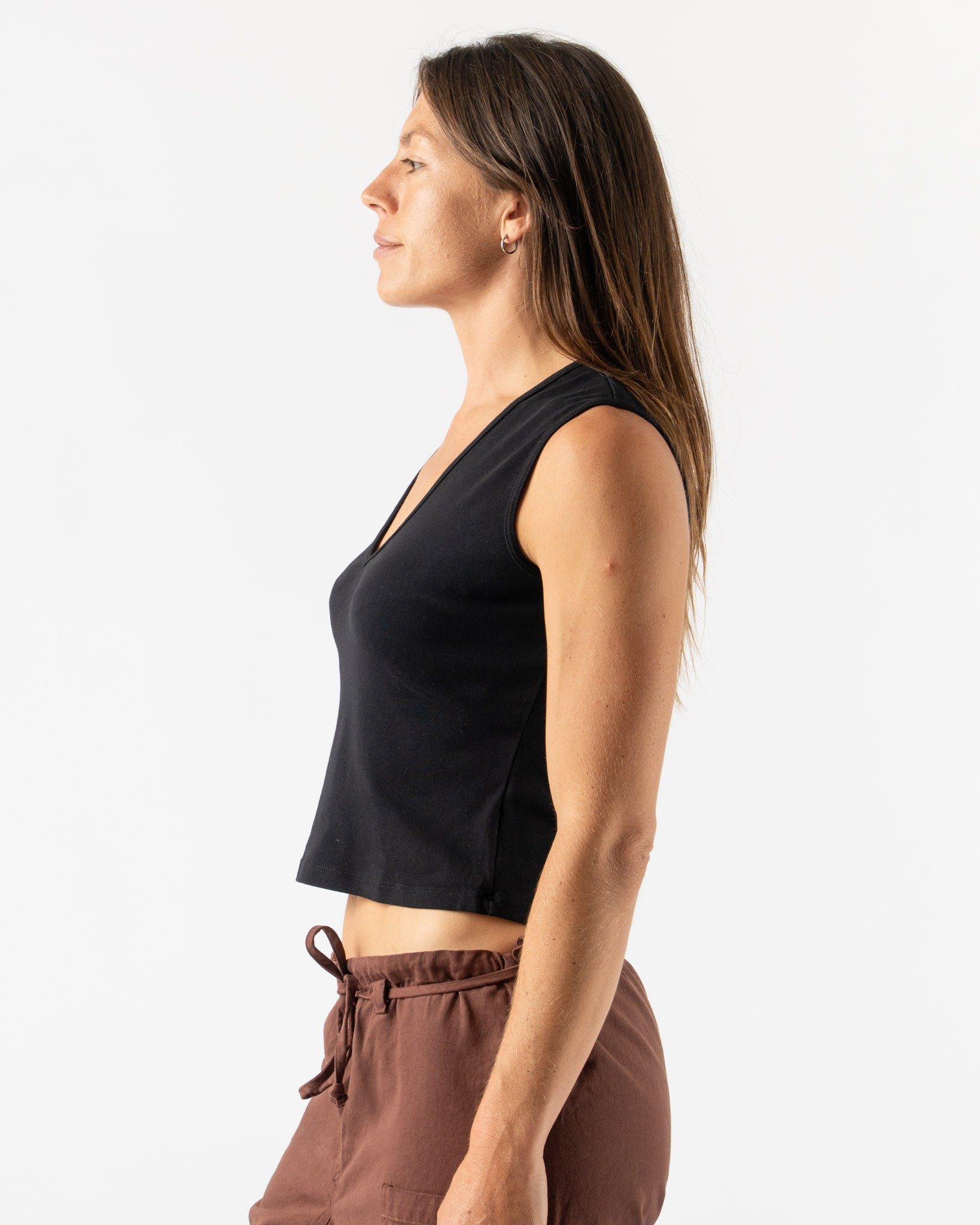 Gil Rodriguez Carrie Tank in Black