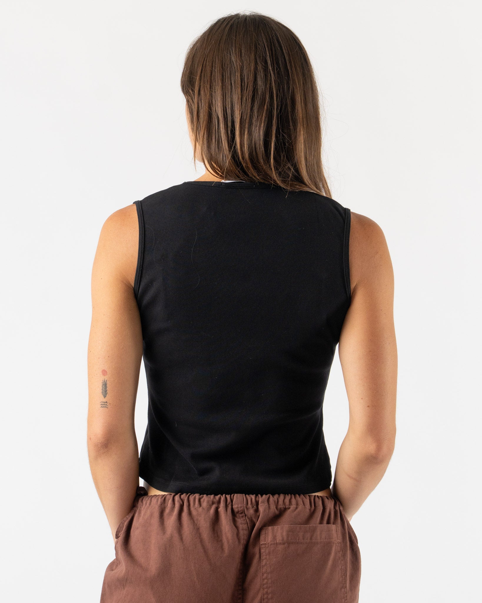 Gil Rodriguez Carrie Tank in Black