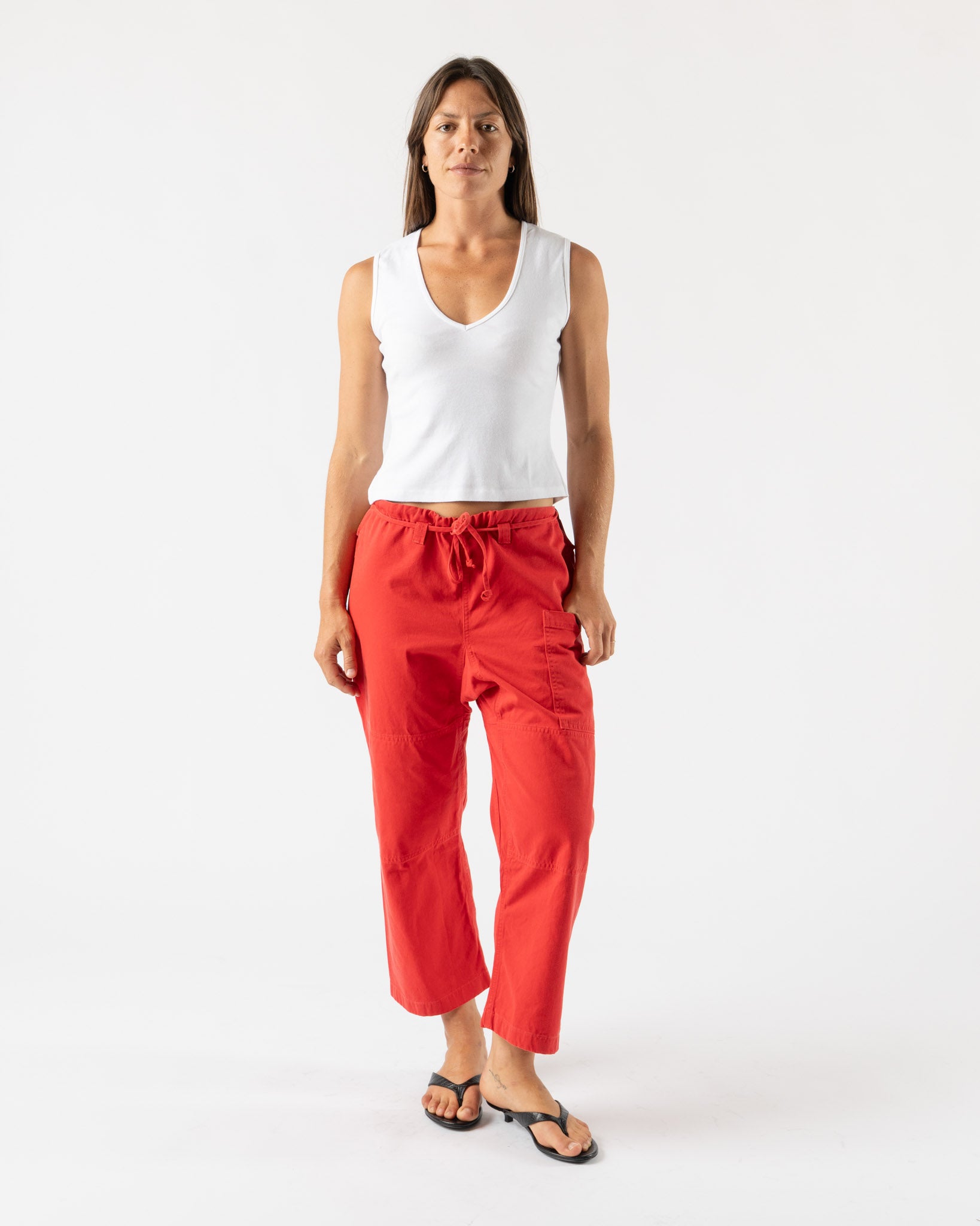 Gil Rodriguez Carrie Tank in White
