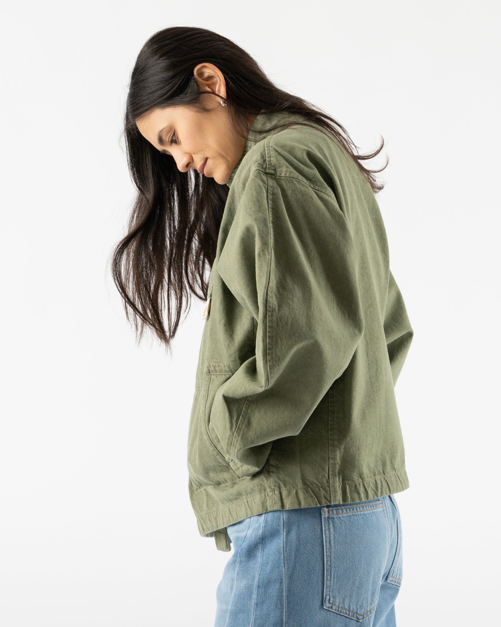 Girls of Dust Rider Jacket in Marshall Green