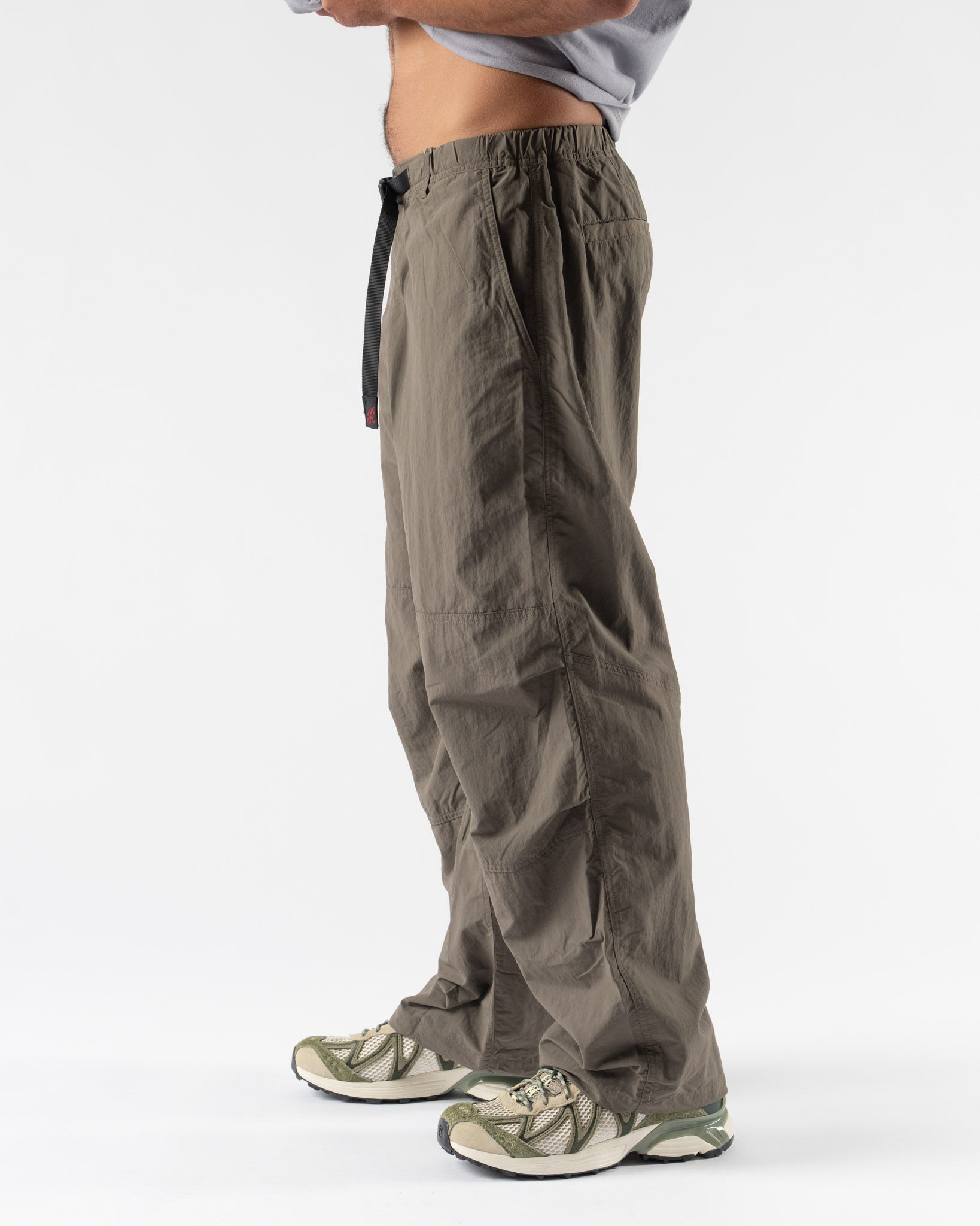 Gramicci Nylon Paneled Trek Pant in Granite