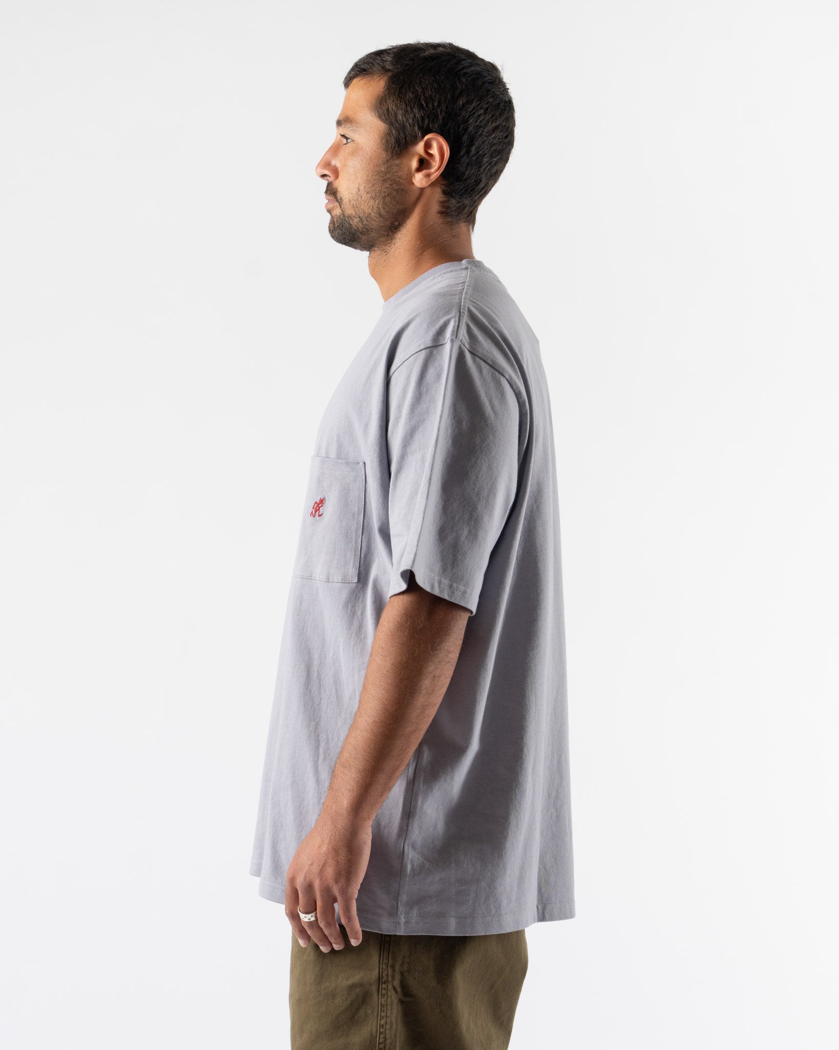 Gramicci One Point Tee in Lavender