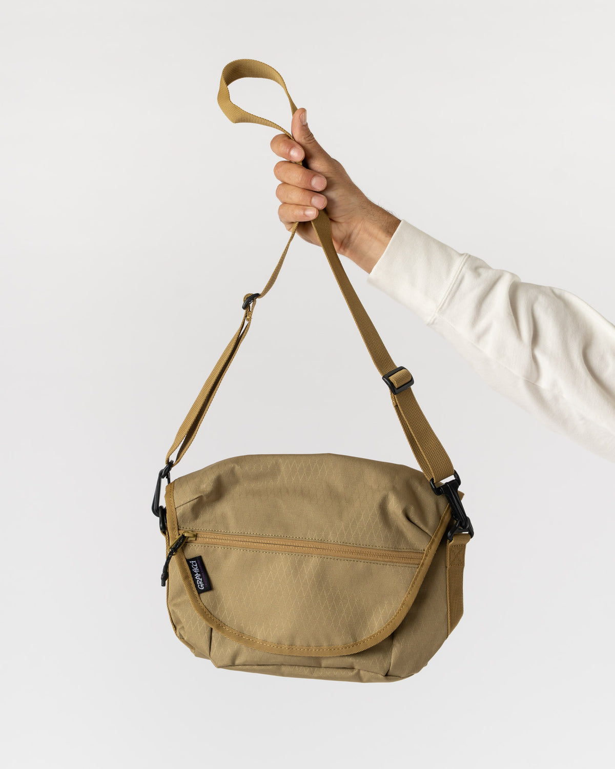 Gramicci Multi Side Bag in Bronze Olive Curated at Jake and Jones
