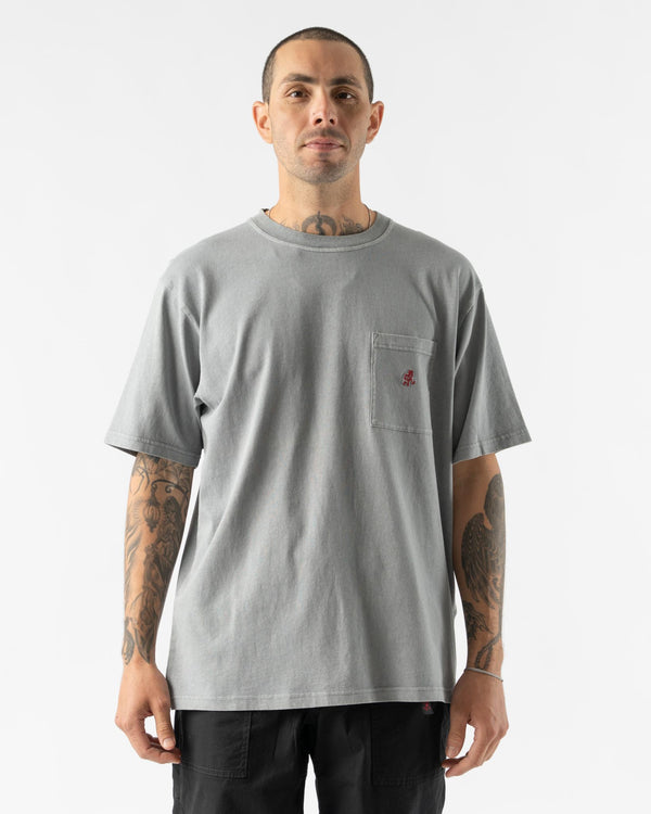 Gramicci One Point Tee in Slate Pigment