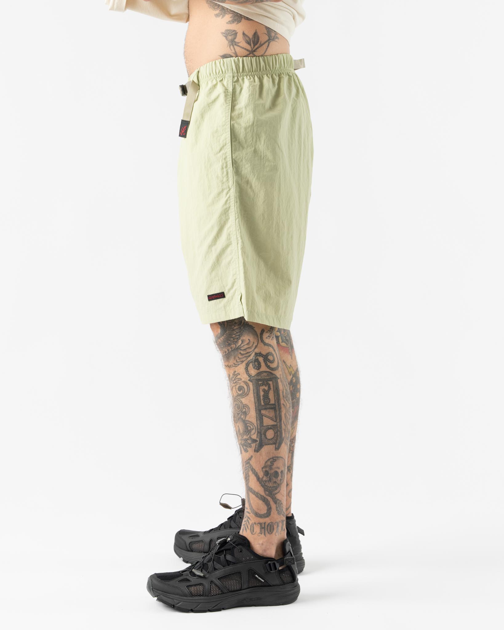 Gramicci Nylon Packable G-Short in Lime
