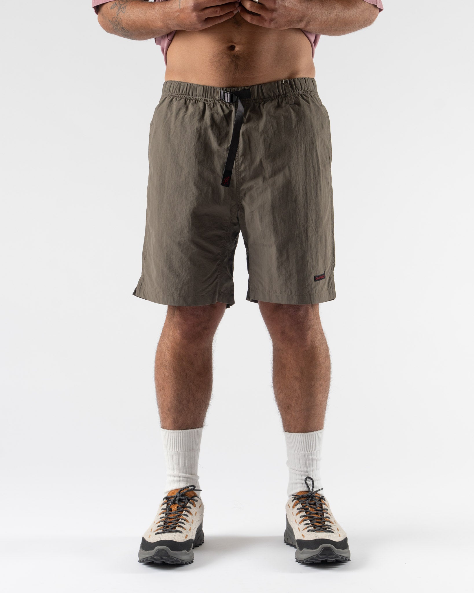 Gramicci Nylon Packable G-Short in Granite Curated at Jake and Jones