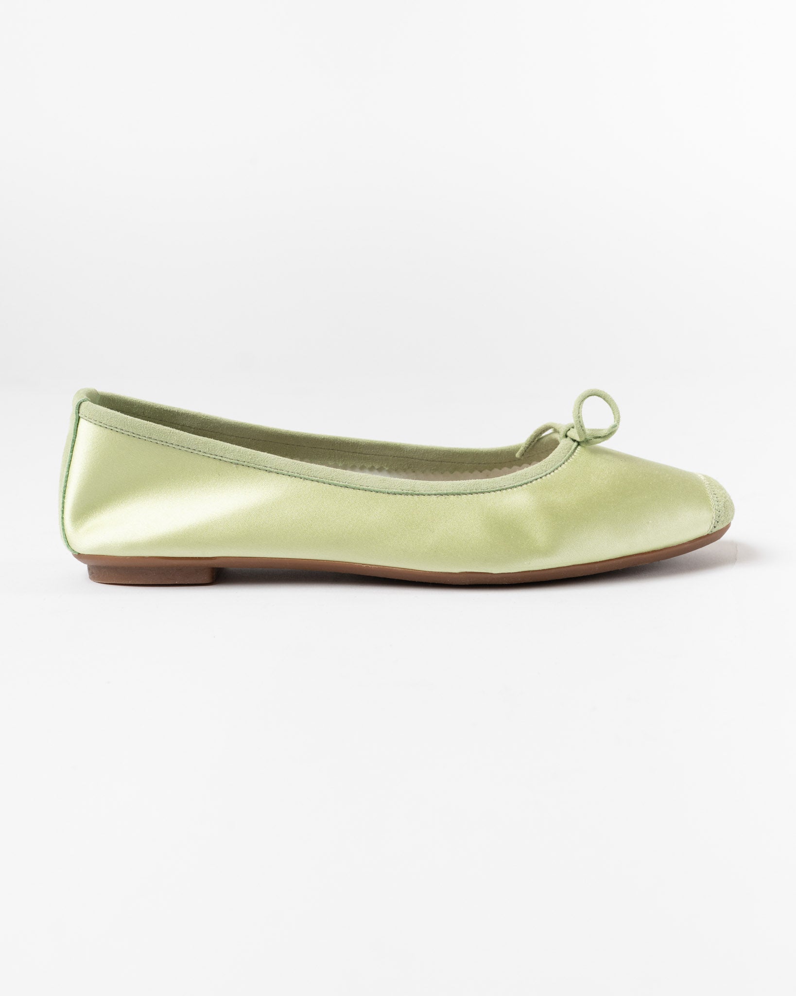 happy holidays barbie green dress Soft Ballerina Flat in Green
