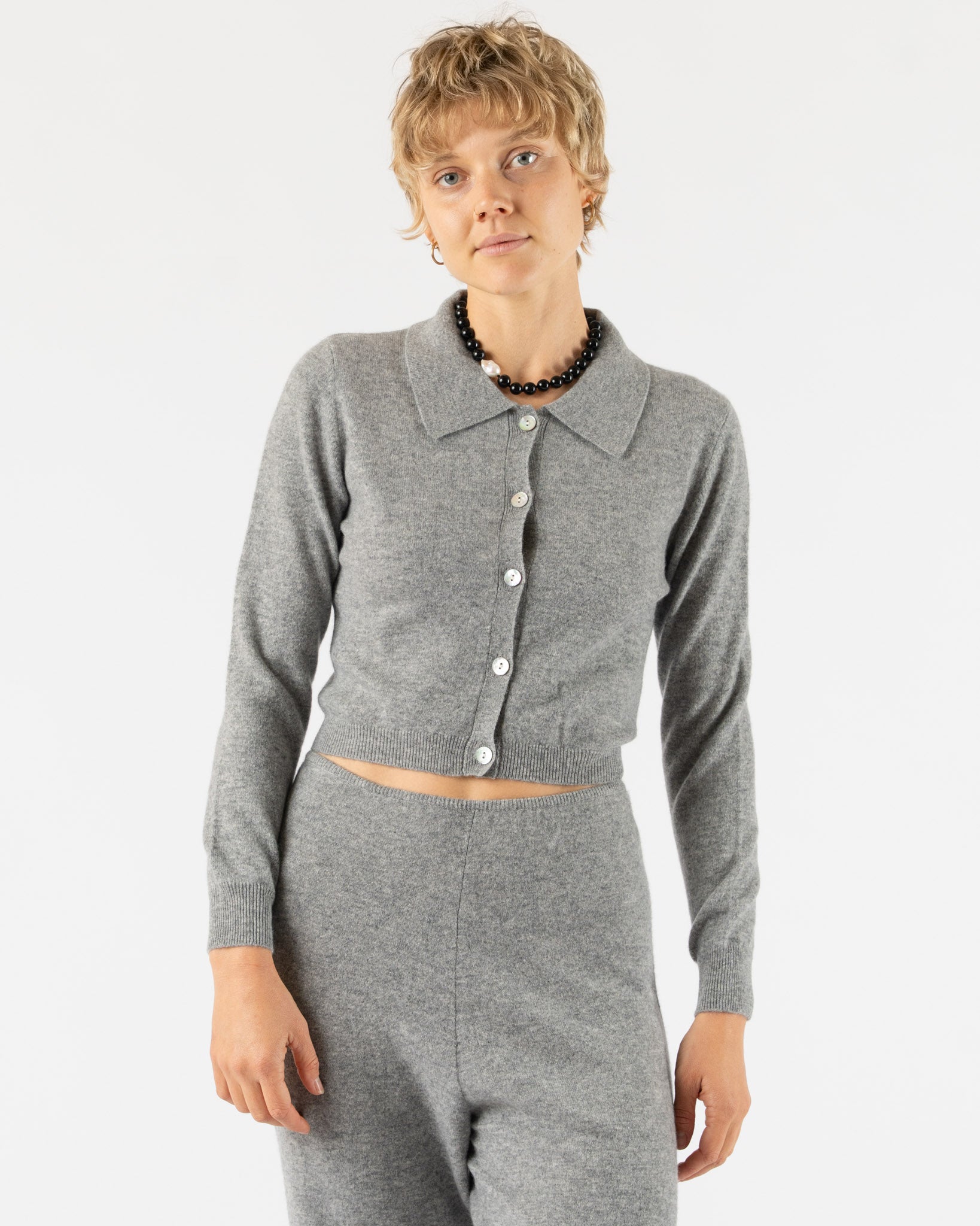 Hai Anselma Cardigan in Grey