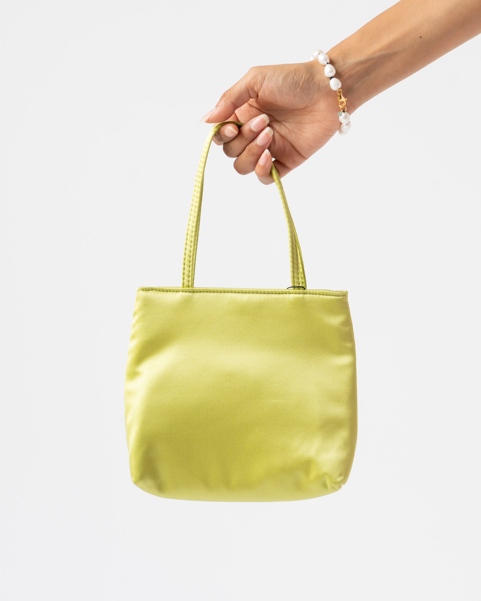 Hai Little Silk Bag in Olive Green