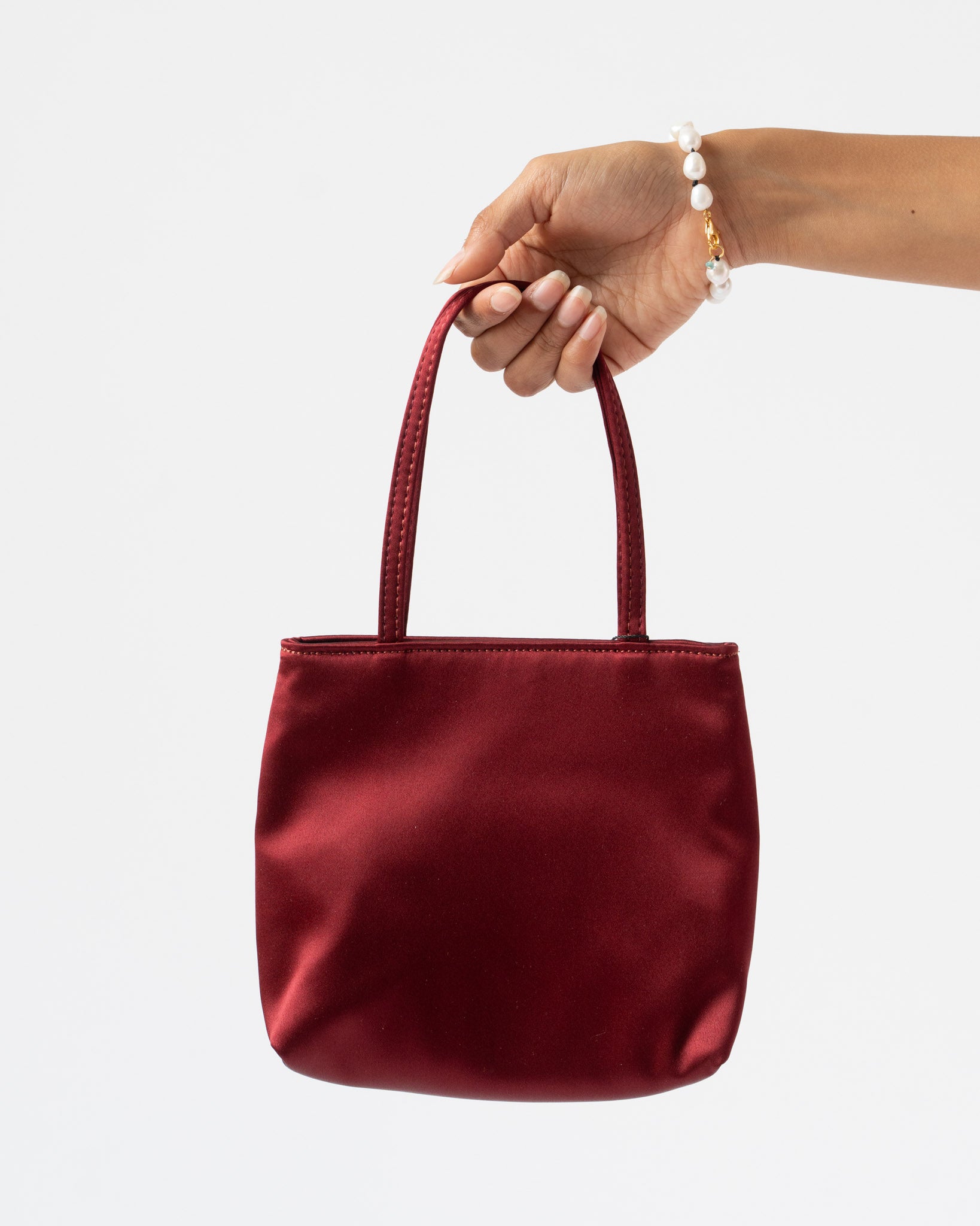 Hai Little Bag in Burgundy Red