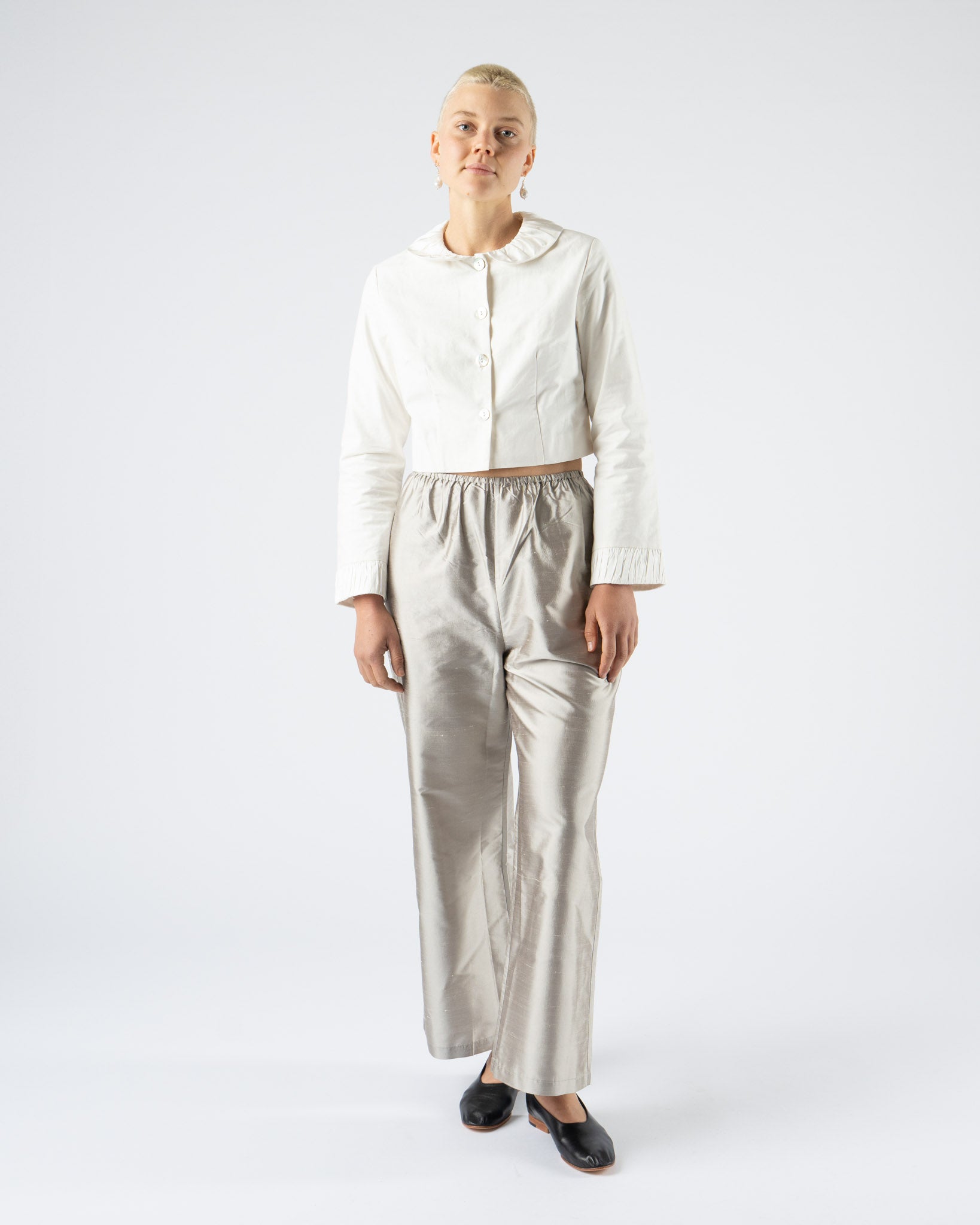 Hai Lara Trousers in Silver
