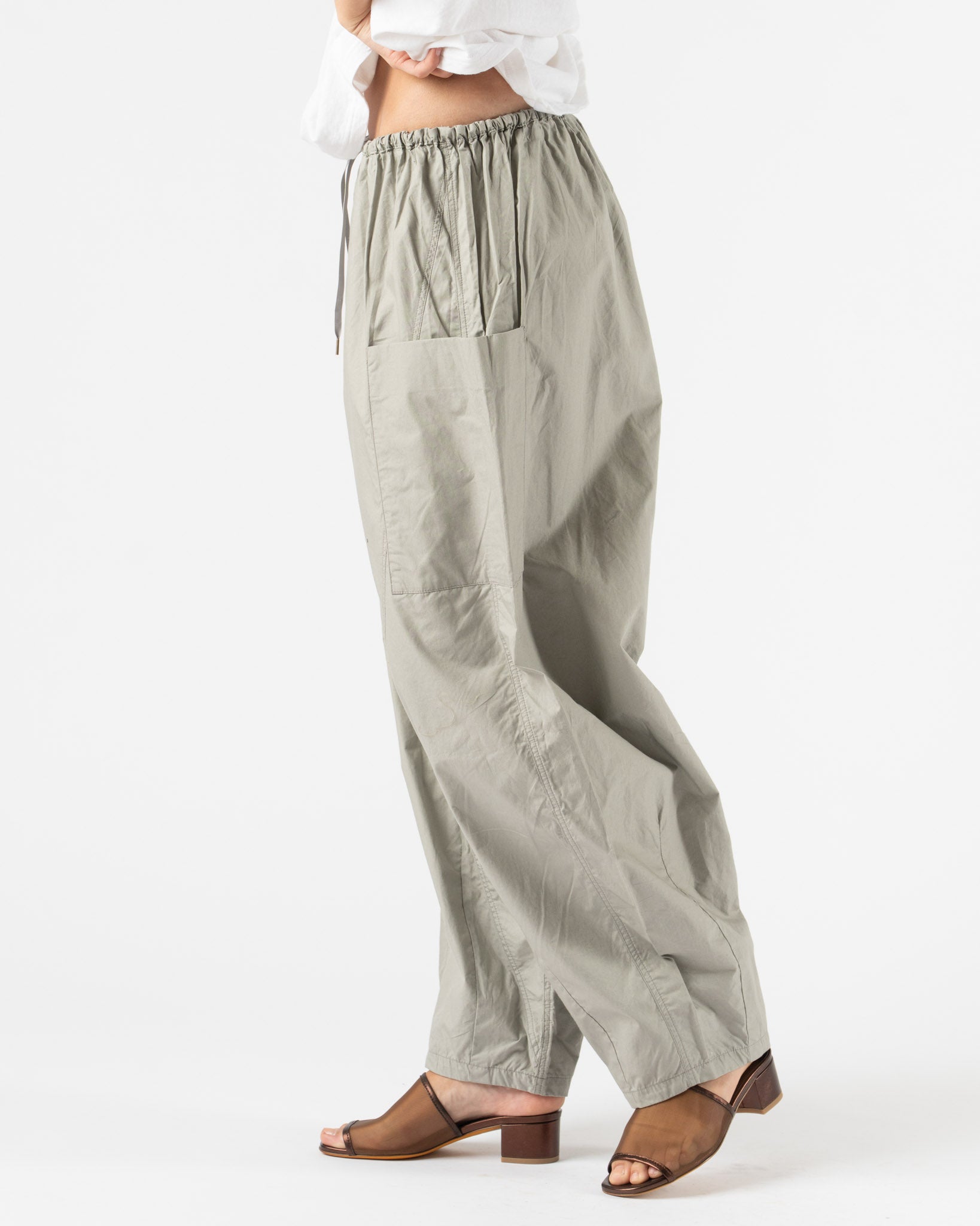 Ichi Antiquités Typewriter Pants in Gray